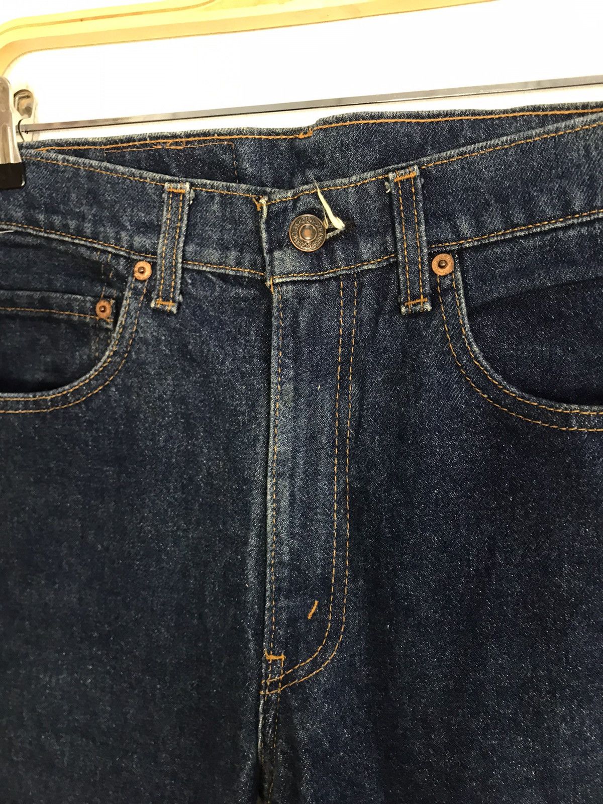 Levi's Vintage Clothing Levi's Lot 505 Zipper Indigo Denim Regular Straight Cut Size US 30 / EU 46 - 5 Thumbnail