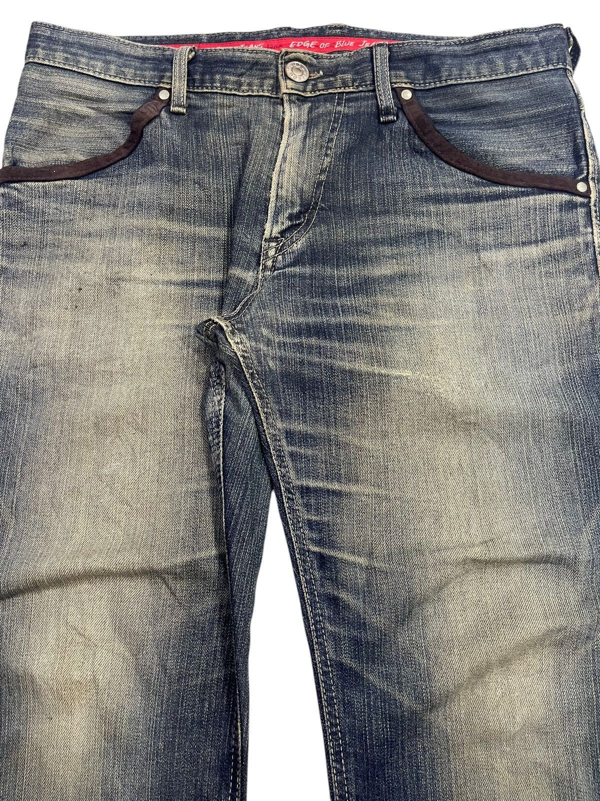Edwin Vintage Edwin Mud Faded Wash Style Loose Jeans Size US 34 / EU 50 - 4 Thumbnail