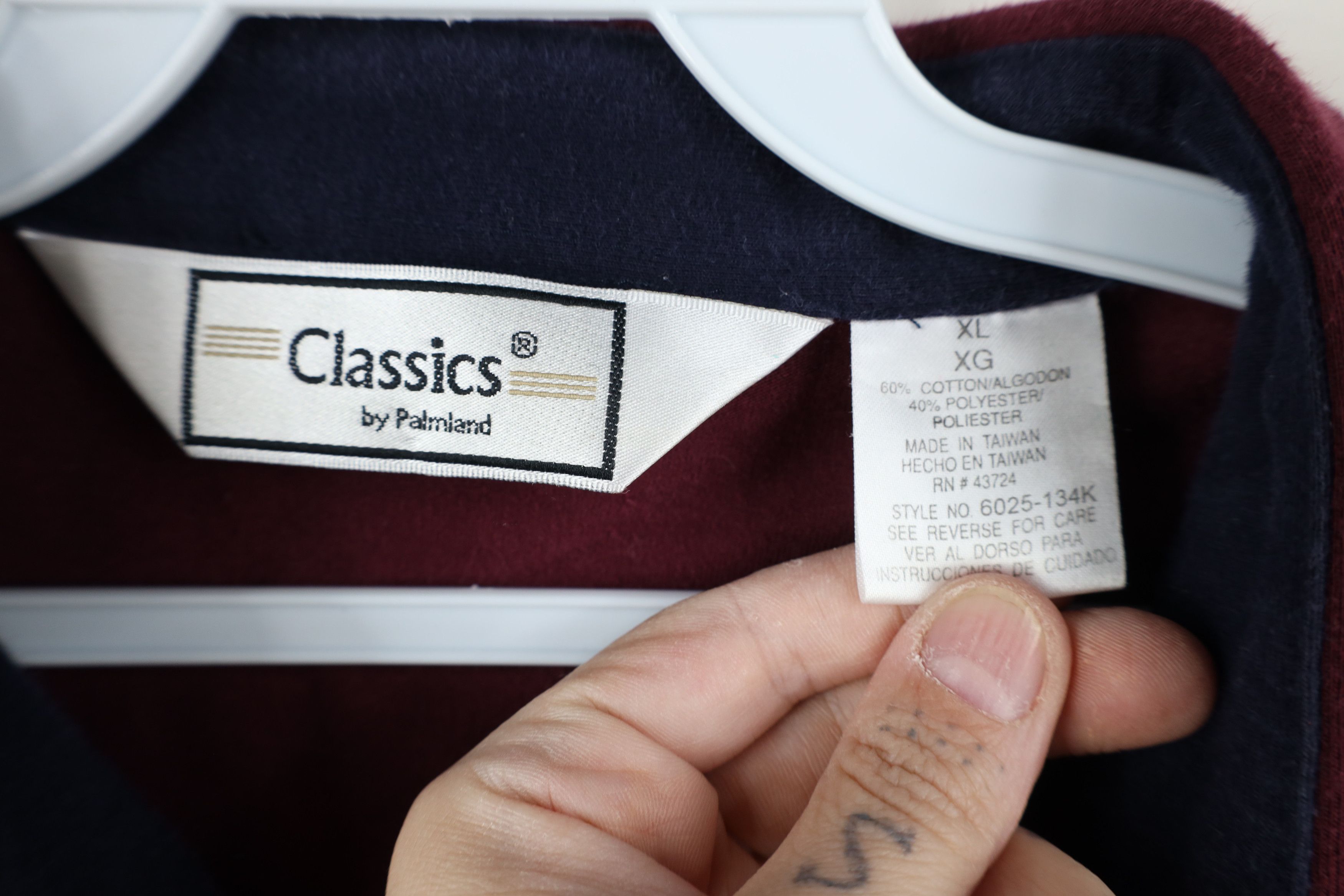 Vintage Vintage 90s Streetwear Striped Collared Golf Polo Shirt Size US XL / EU 56 / 4 - 4 Thumbnail