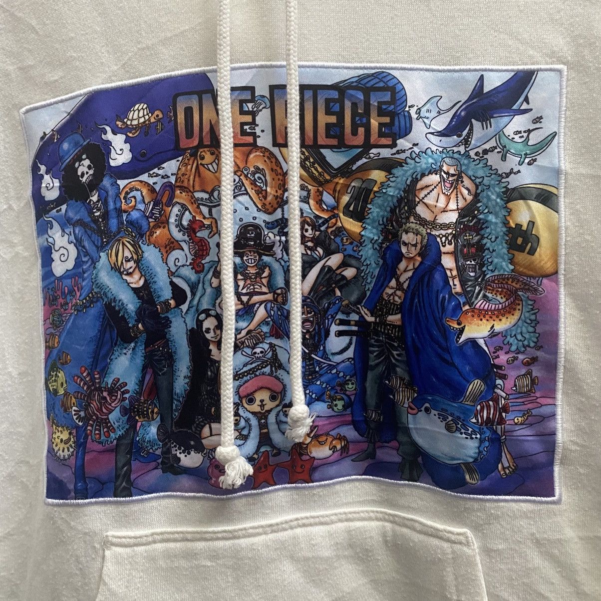 Anime VINTAGE ANIME ONE PIECE HODDIE FISHMAND ISLAND ARC Size US M / EU 48-50 / 2 - 3 Thumbnail