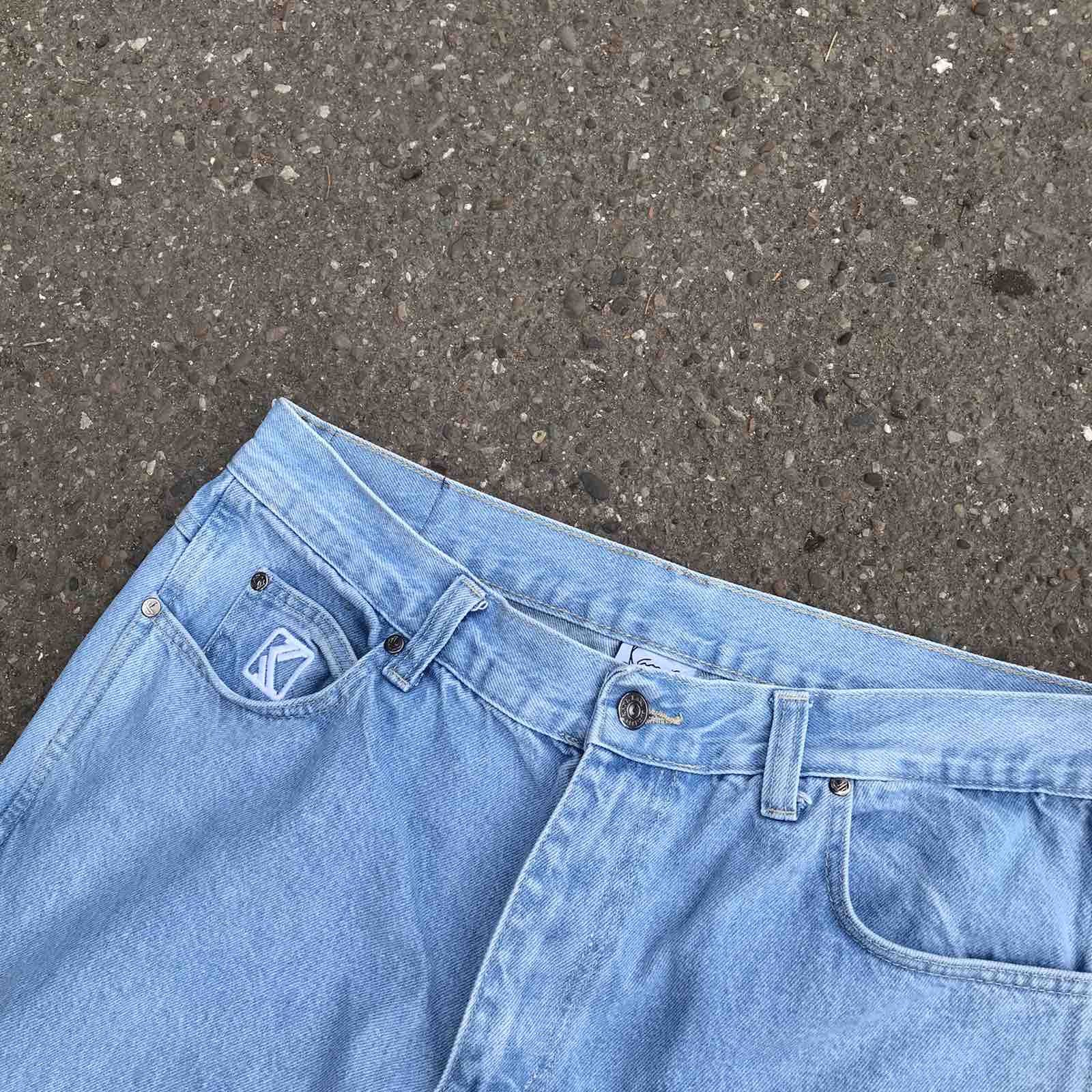 Karl Kani Vintage Baggy Karl Kani Rap Jeans Skater Wide Leg Sz XL Size US 40 / EU 56 - 4 Thumbnail