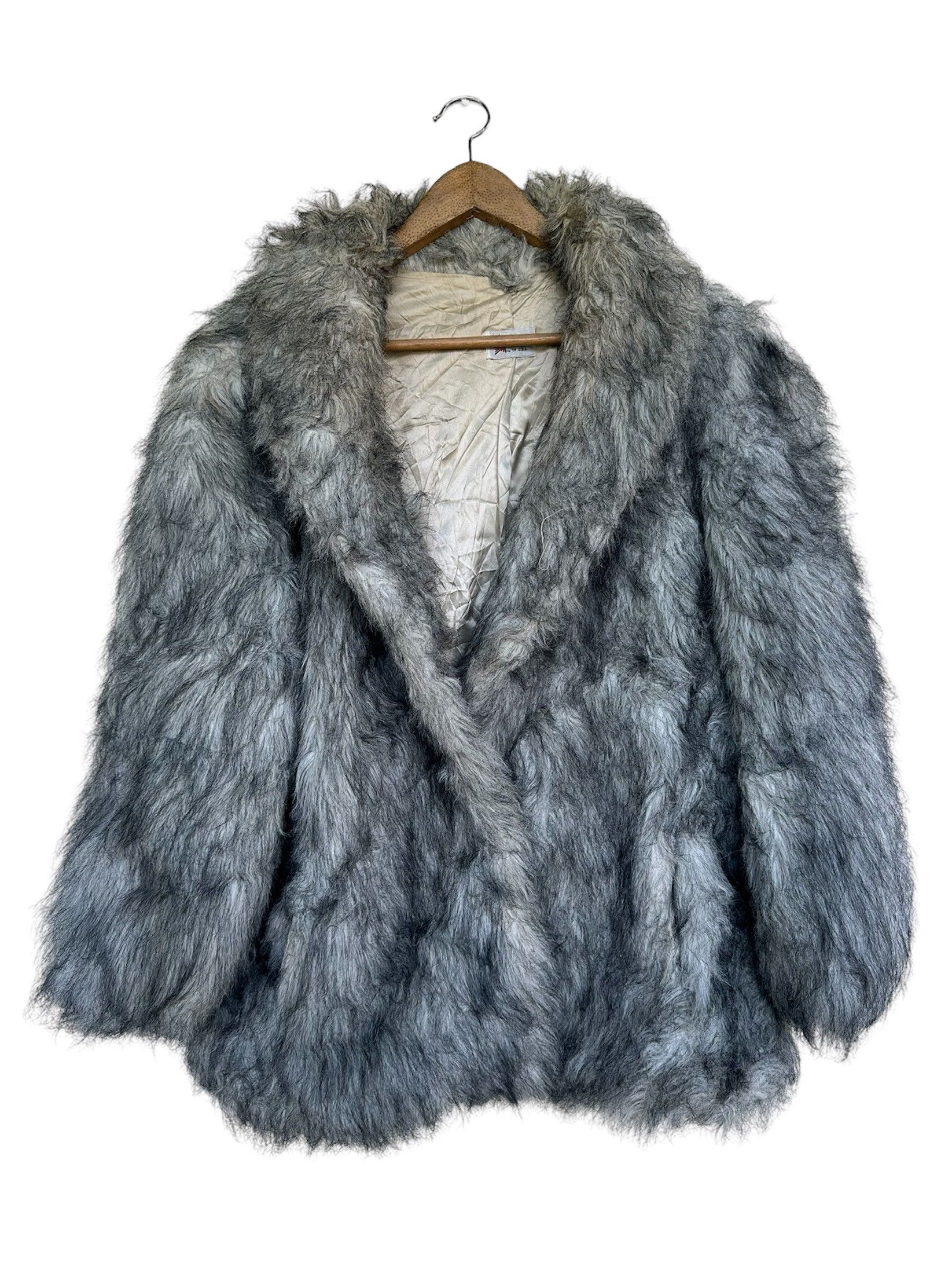 Schott Rare!! Vintage 80s Schott Hairy Jacket Size US L / EU 52-54 / 3 - 1 Thumbnail