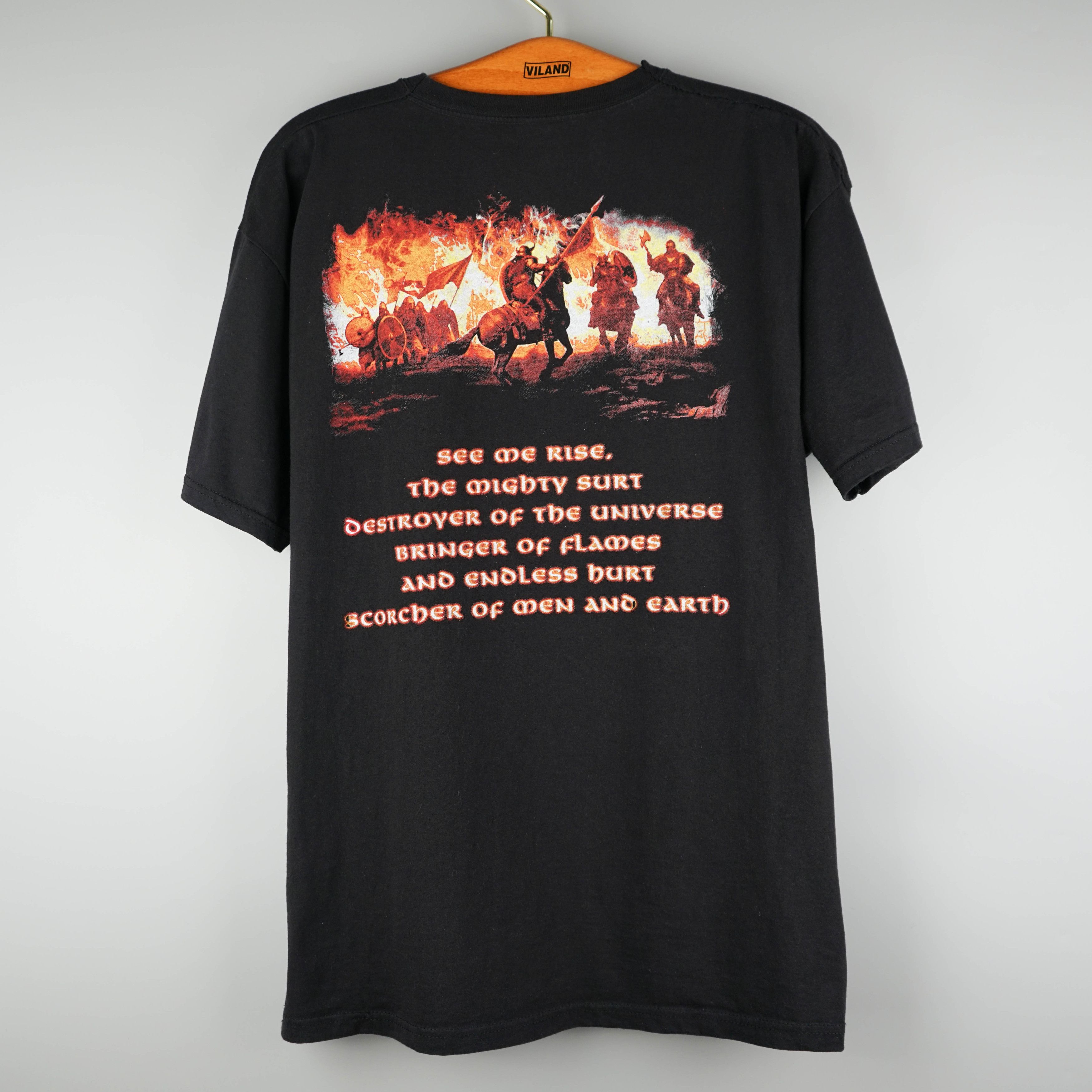 Band Tees × Vintage vintage 2011 Amon Amarth T-Shirt Surtur Rising Size US L / EU 52-54 / 3 - 6 Thumbnail