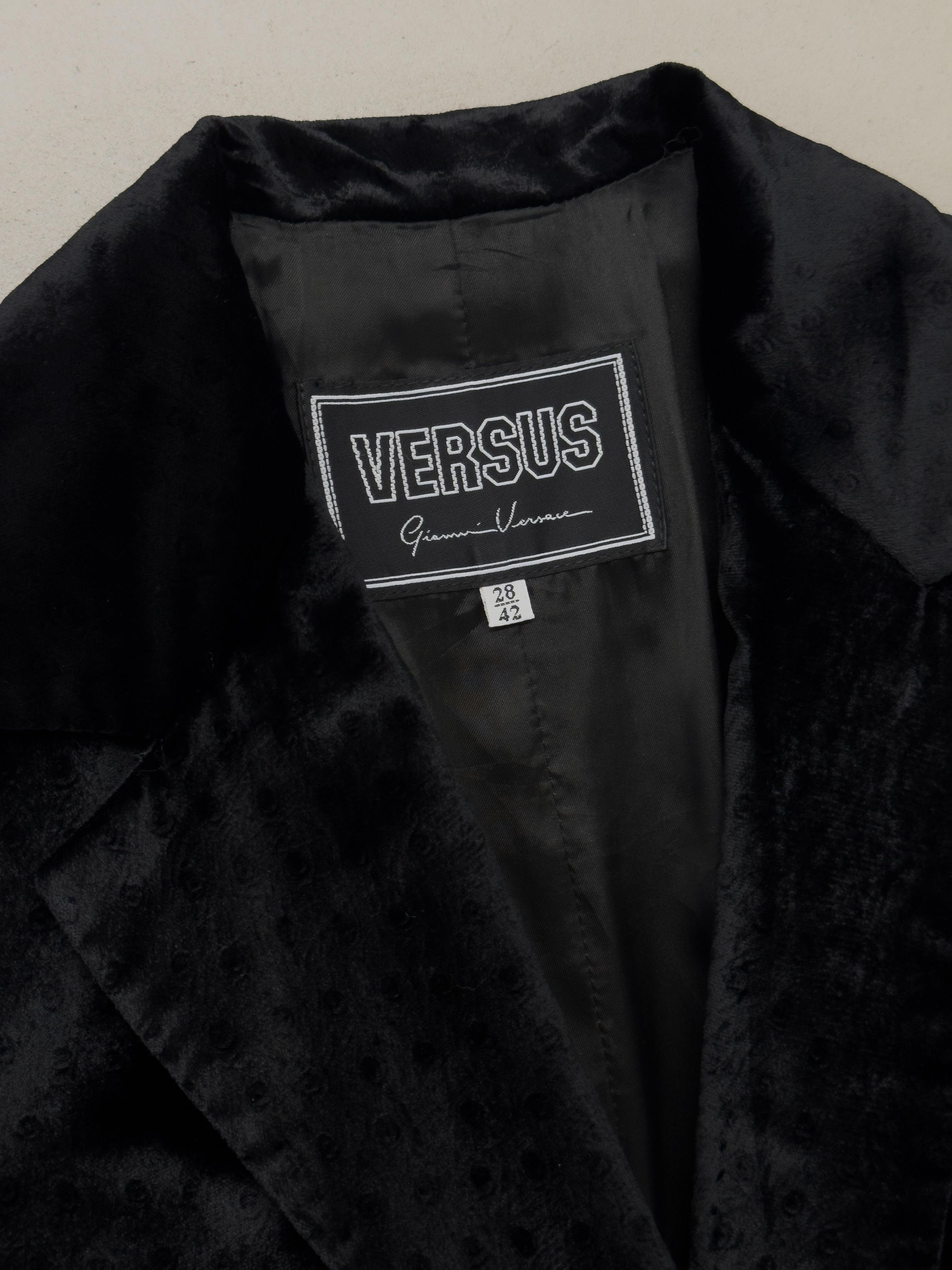 Versace VERSUS Versace Velvet Two Piece Set Size L / US 10 / IT 46 - 5 Thumbnail