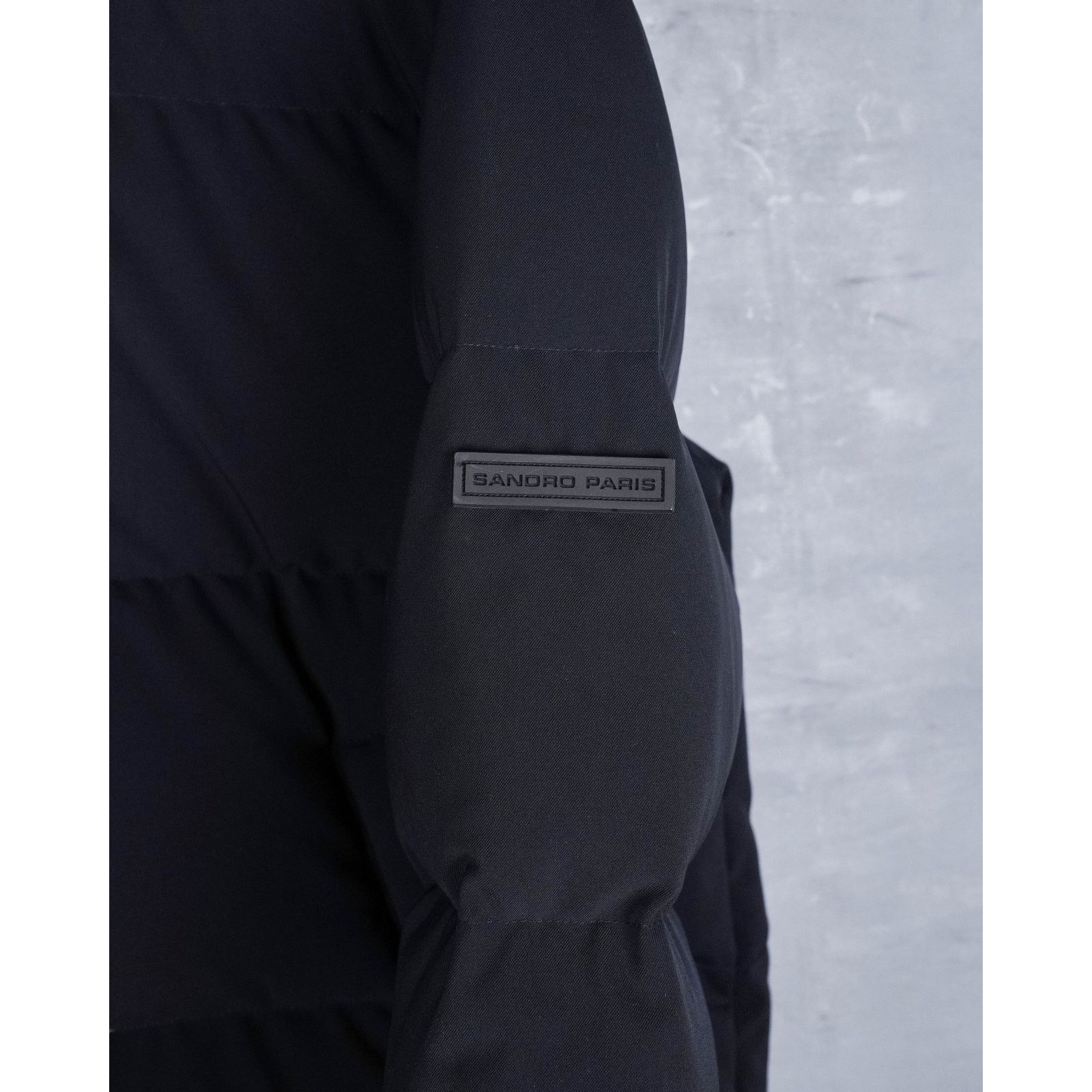 Sandro Sandro paris black logo winter warm down puffer jacket Size US XL / EU 56 / 4 - 8 Thumbnail