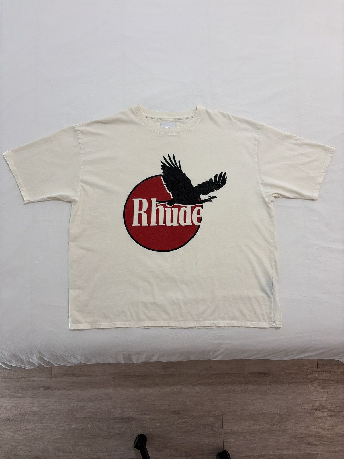 Rhude Rhude Eagle Red Dot Logo Tee Size US XL / EU 56 / 4 - 1 Thumbnail