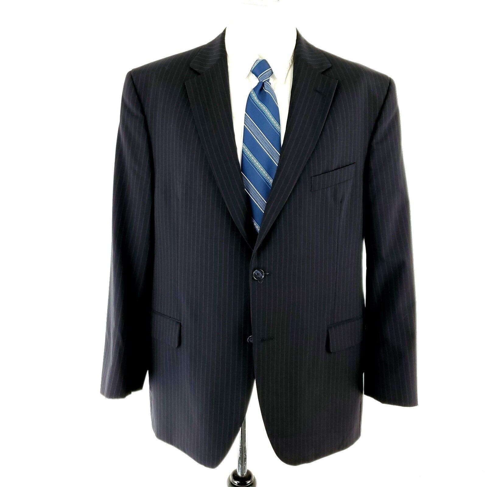 Jack Victor Jack Victor Select Vogue CT Wool 2 Button 2 Piece Suit 42L B Size 42L - 5 Thumbnail