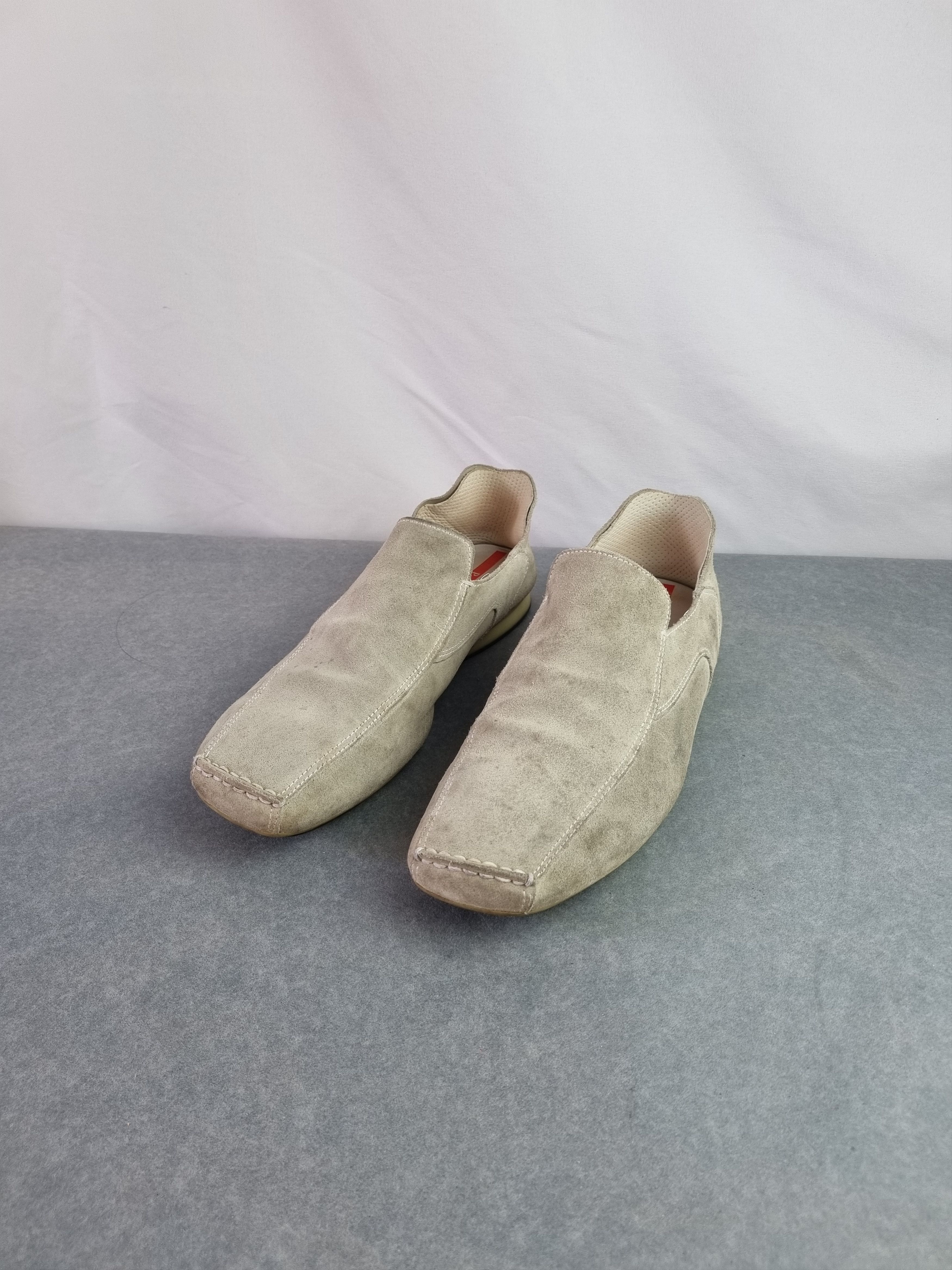 Prada × Vintage Prada Suede Shoes Size US 11 / EU 44 - 2 Thumbnail