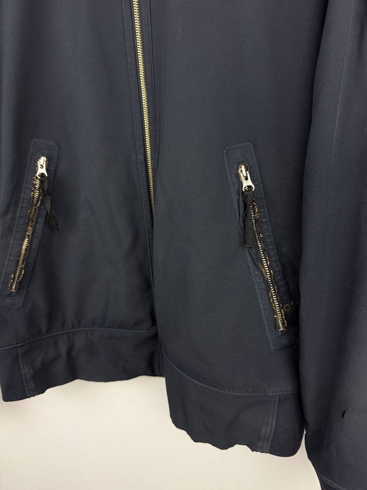 Stone Island Navy Blue Stone Island Light Soft Shell-R Jacket Size US L / EU 52-54 / 3 - 13 Thumbnail