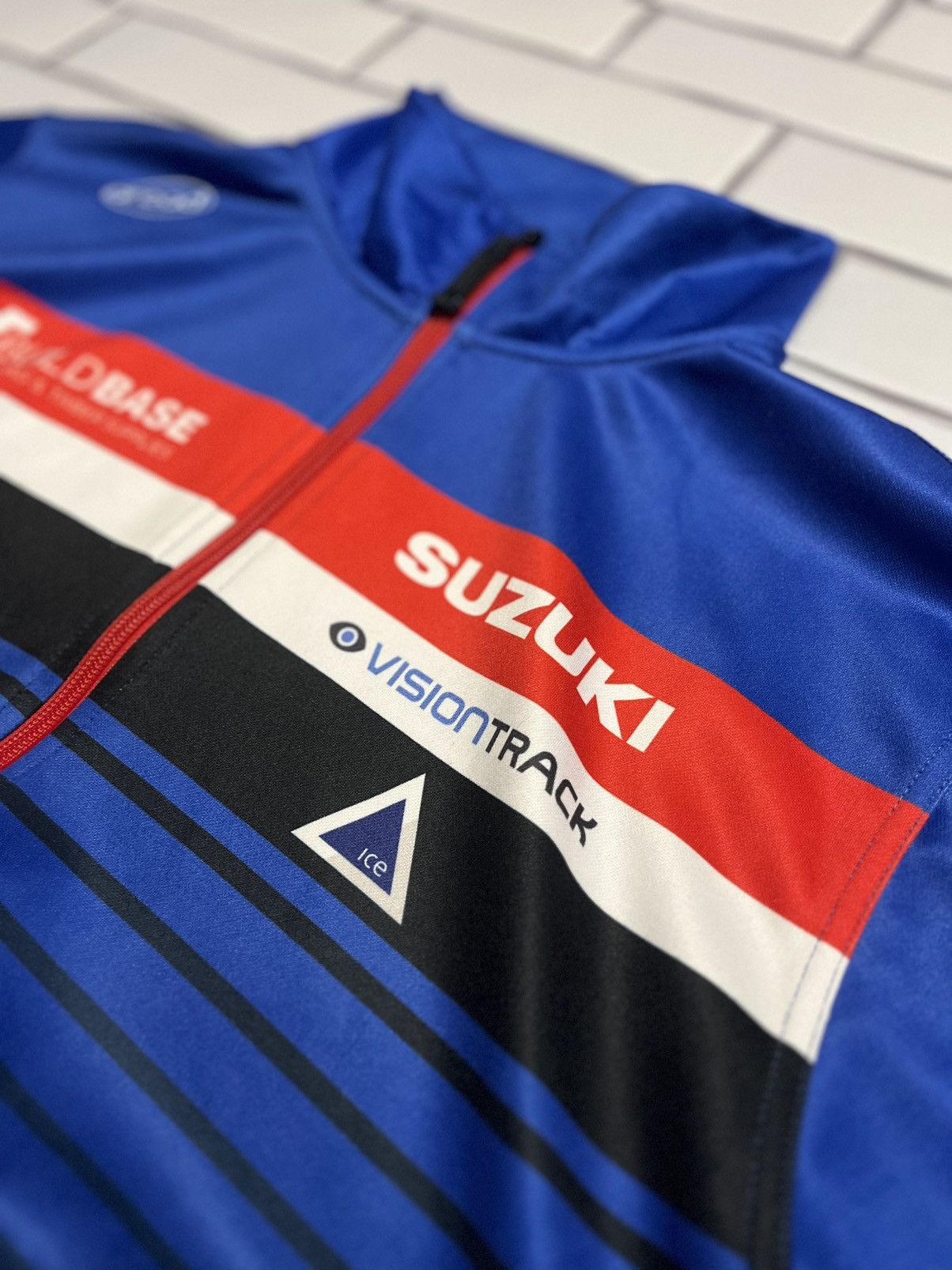 Other Suzuki Buildbase Racing Team Jacket Blue Large Size US XL / EU 56 / 4 - 3 Thumbnail