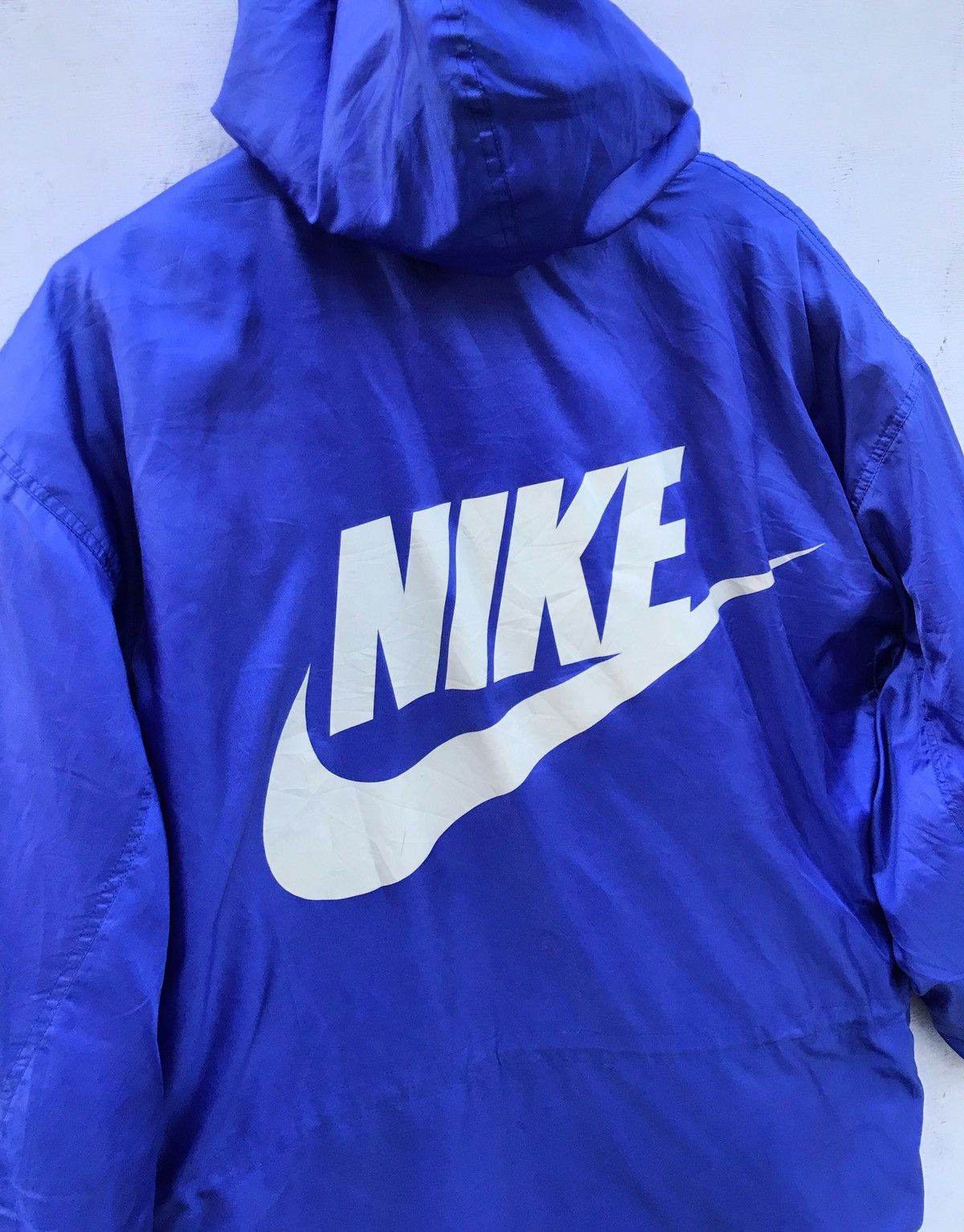 Vintage NIKE windbreaker Men’s Jacket Hoodie made in Japan
