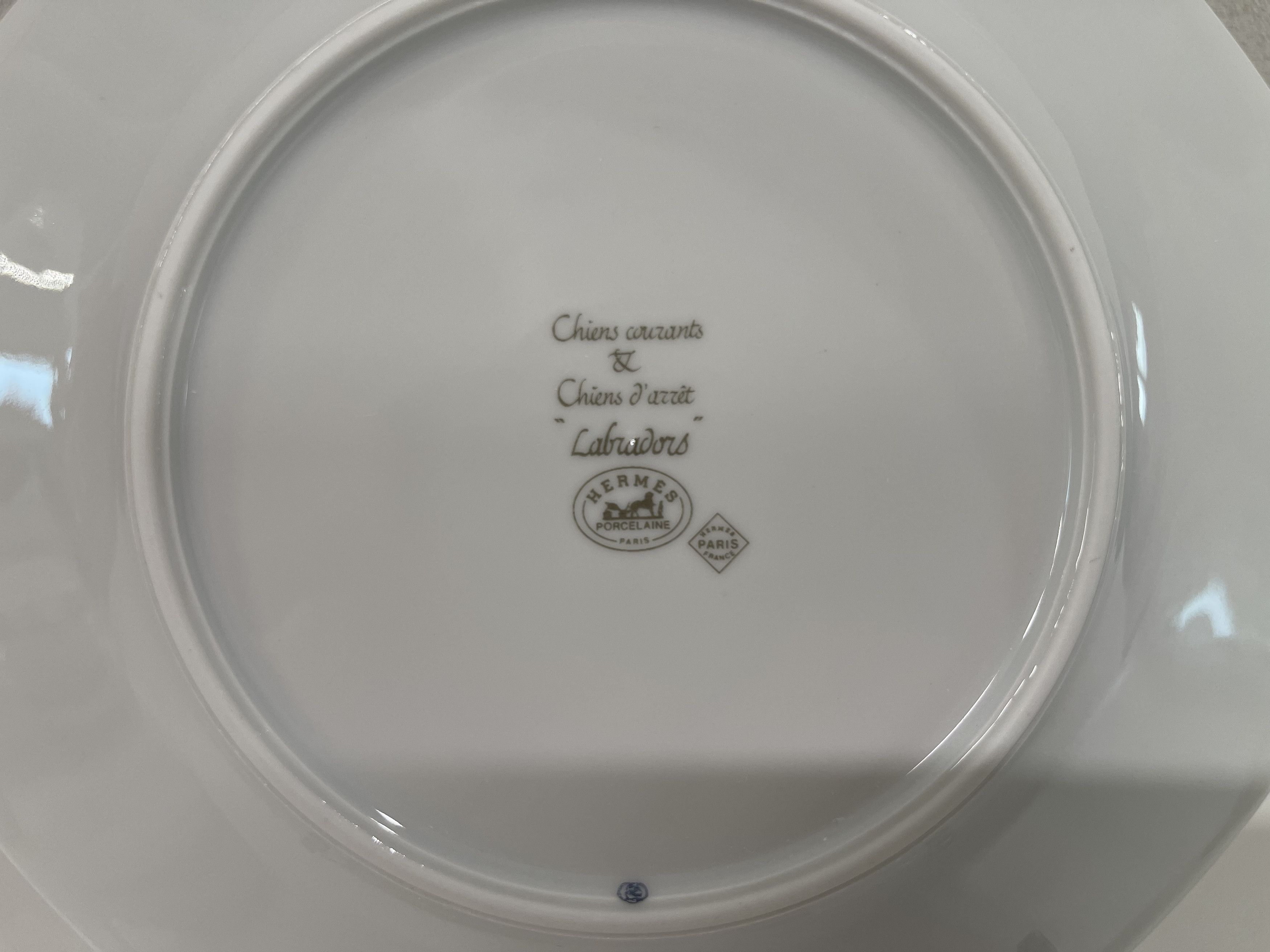 Hermes Hermes Chiens Courants Chiens Labrador Plate 1P Size ONE SIZE - 6 Thumbnail