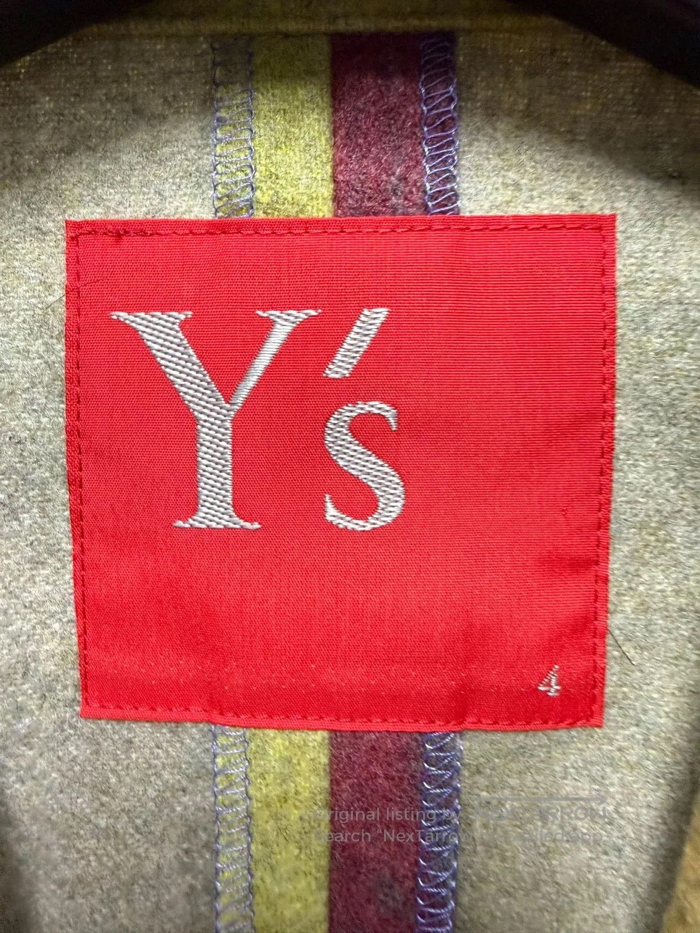 Yohji Yamamoto Yohji Yamamoto Y's Wool Oil Painting Blazer. Size XL / US 12-14 / IT 48-50 - 4 Thumbnail