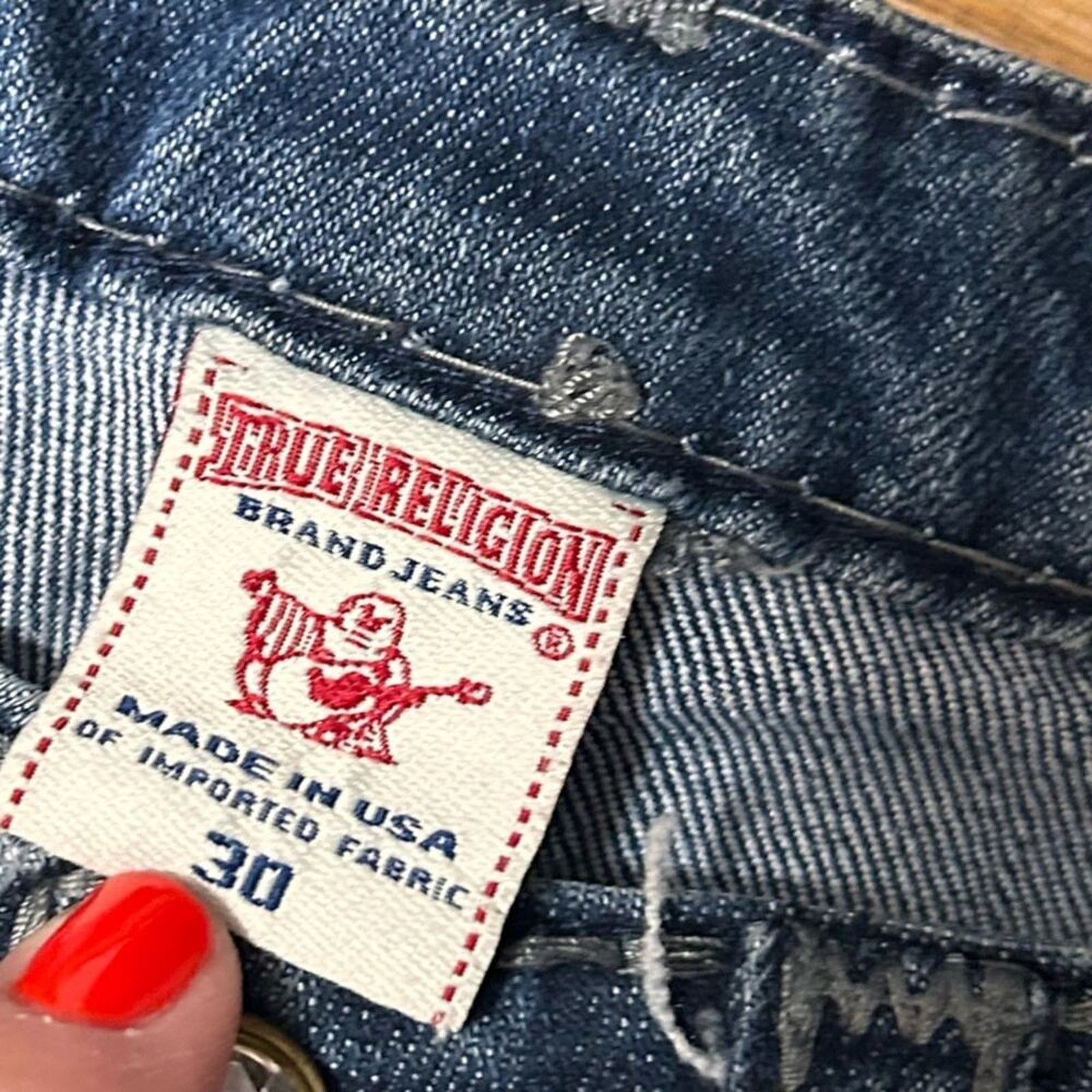 True Religion Nwt-True Religion Jeans-SZ 30 Size 30" / US 8 / IT 44 - 3 Thumbnail