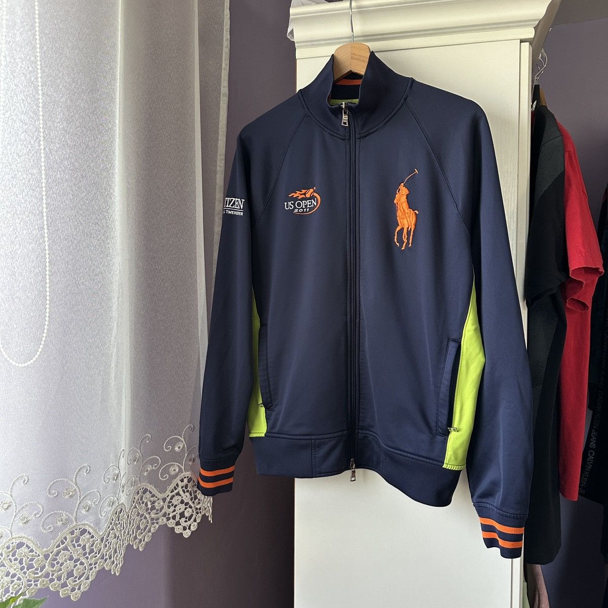 Polo Ralph Lauren Polo Ralph Lauren US Open 2011 Tenis Zip Sweatshirt Jacket S Size US S / EU 44-46 / 1 - 1 Thumbnail