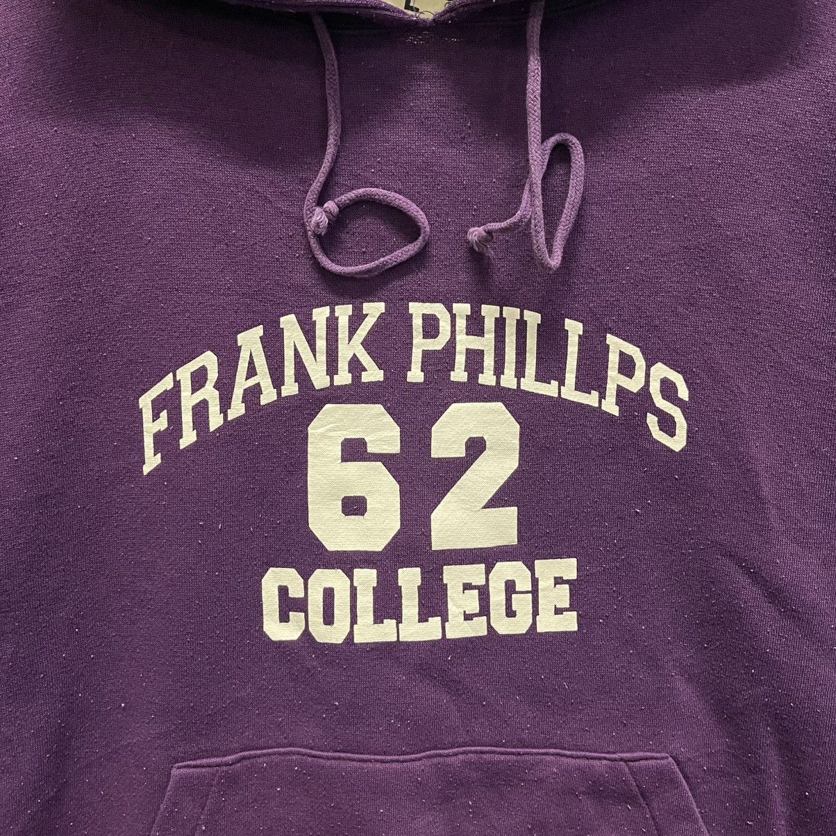 Vintage Vintage Frank Phillips College Hoodie , USA Collegiate Style Size US L / EU 52-54 / 3 - 3 Thumbnail