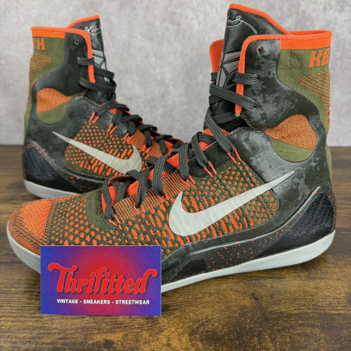 Nike Nike Kobe 9 Elite Sequoia Strategy Size 10 630847-303 Orange Size US 10 / EU 43 - 1 Thumbnail