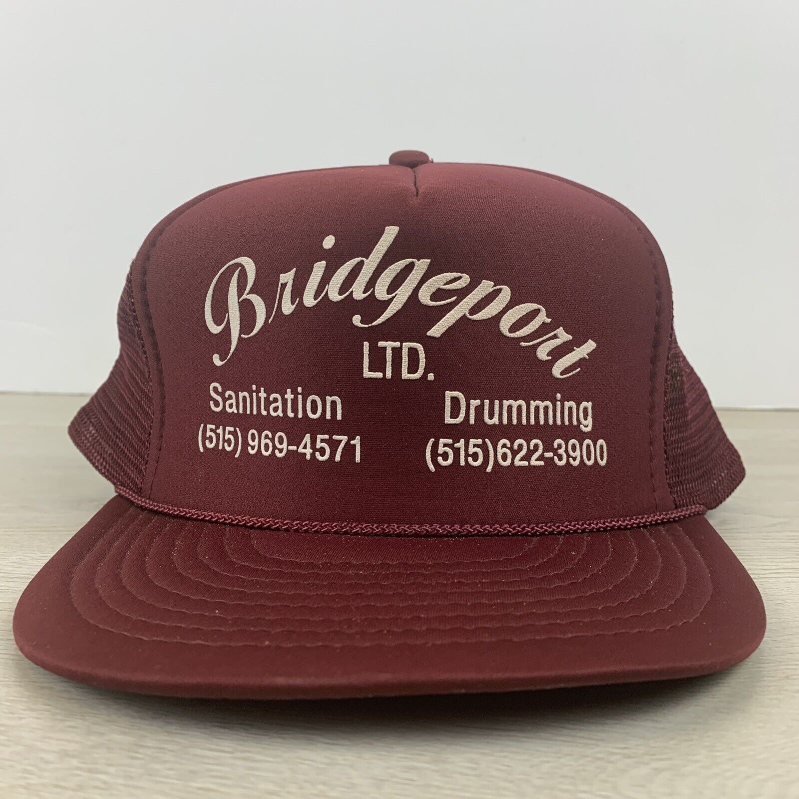 Other Bridgeport LTD Hat Red Snapback Hat Adult Red Adjustable OSF ...