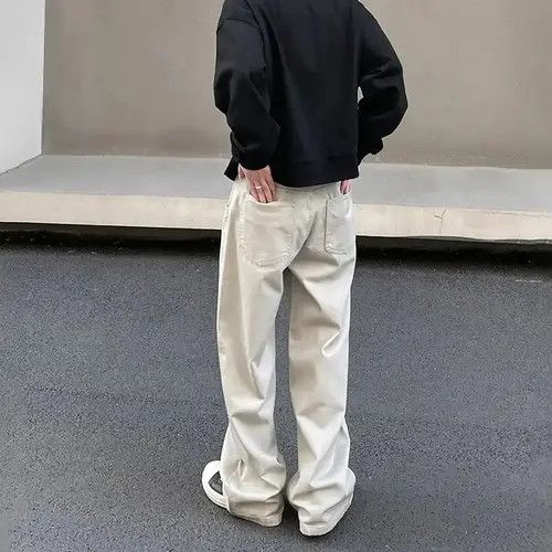 Japanese Brand × Jean Streetwear Straight Vintage Casual Jeans Pants y2k Size US 32 / EU 48 - 3 Thumbnail