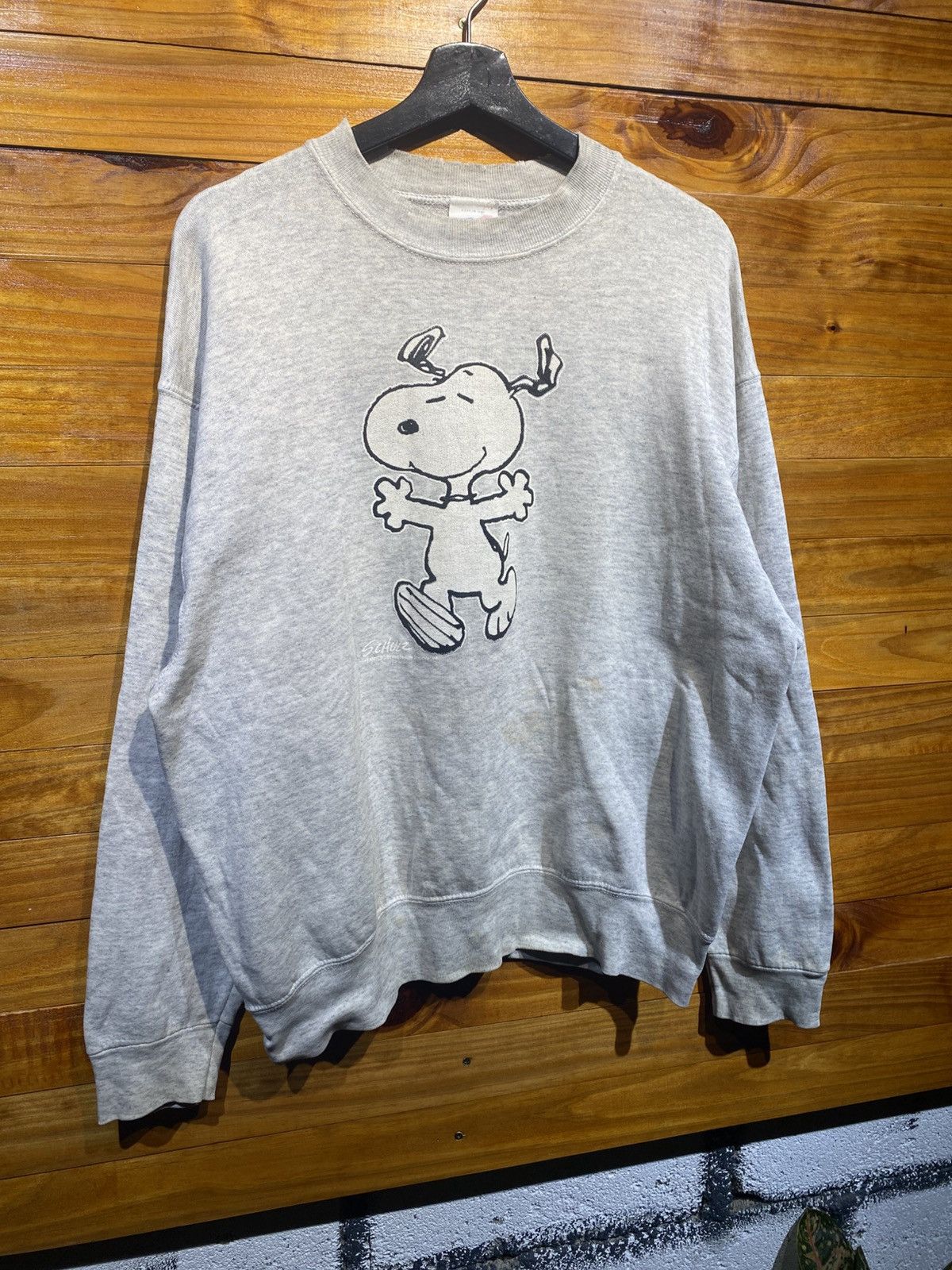 Vintage Vintage Artex Sportswear Snoopy Sweatshirt Made in USA Size US L / EU 52-54 / 3 - 3 Thumbnail