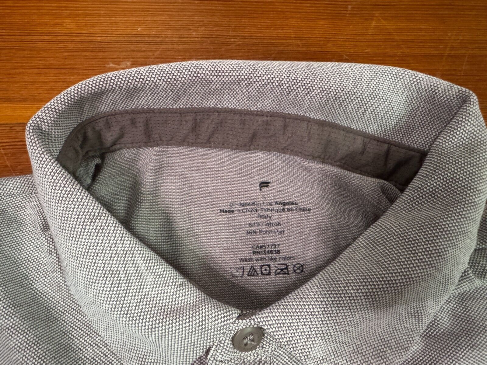 Fabletics Fabletics The Dash Polo Shirt Desert Shadows Heather Small Size US S / EU 44-46 / 1 - 5 Thumbnail