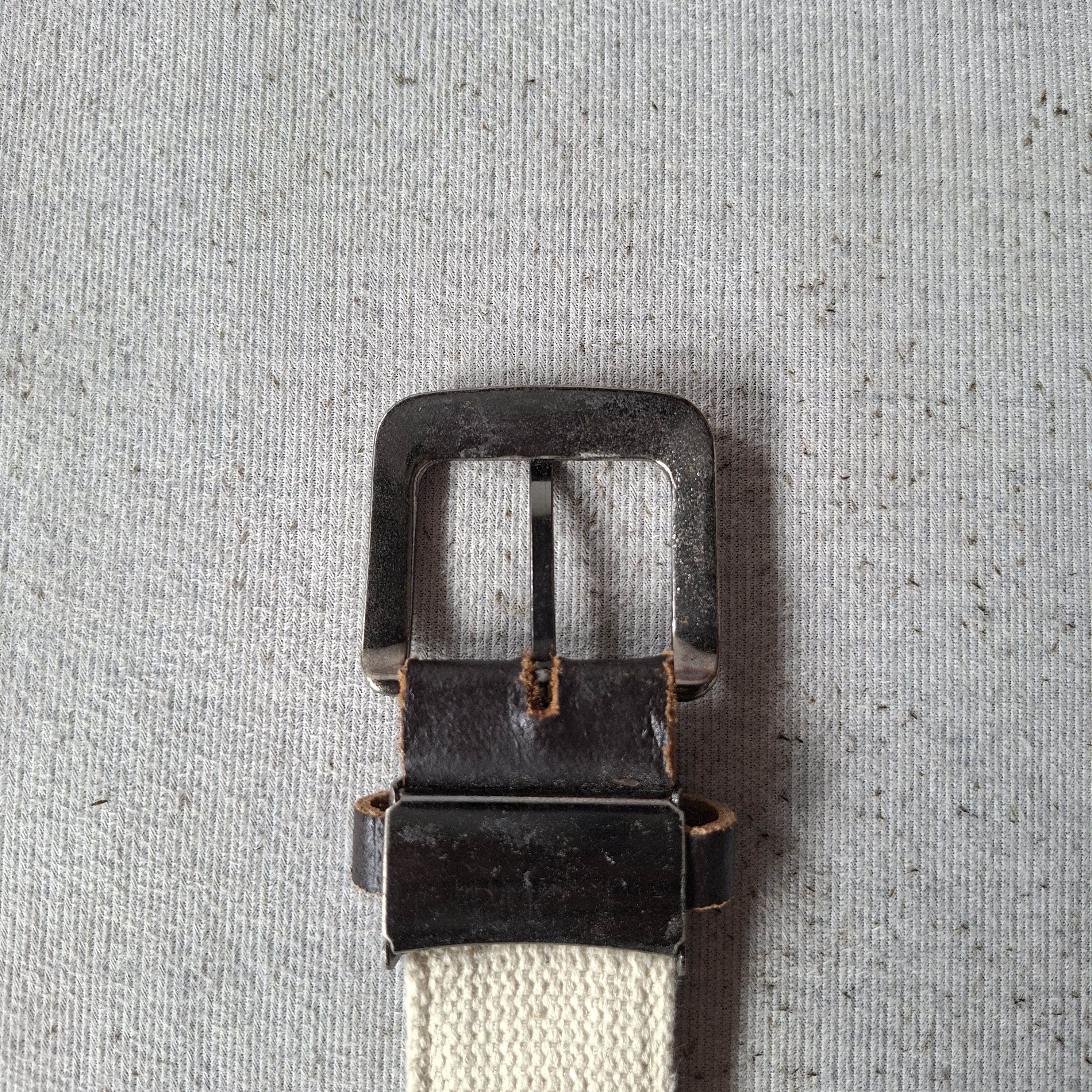 Porter 💥 HT.works union made stripes hole ring canvas belt Size ONE SIZE - 4 Thumbnail