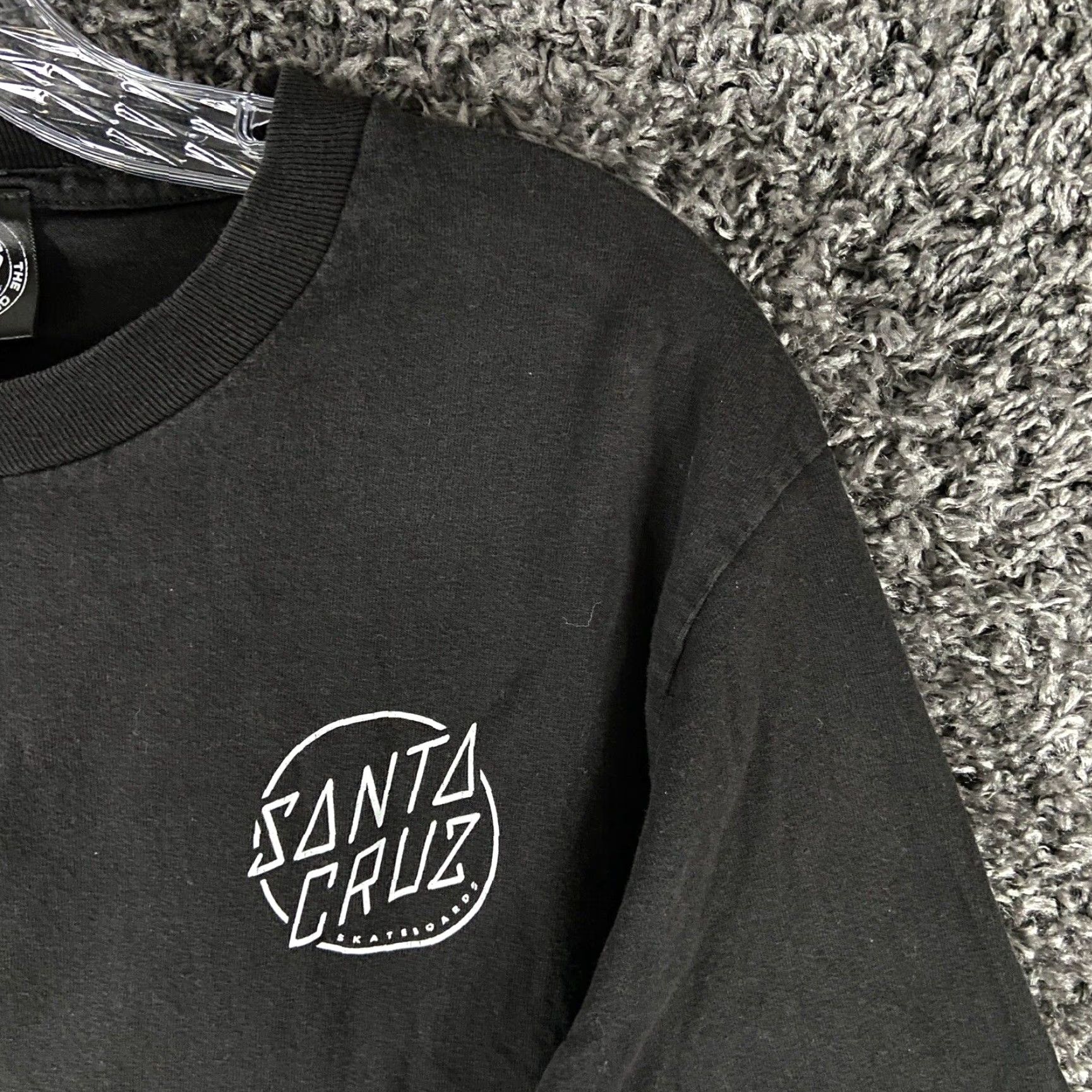 Vintage Santa Cruz Black Graphic Tee Long Sleeve Men’s M Size US M / EU 48-50 / 2 - 5 Thumbnail