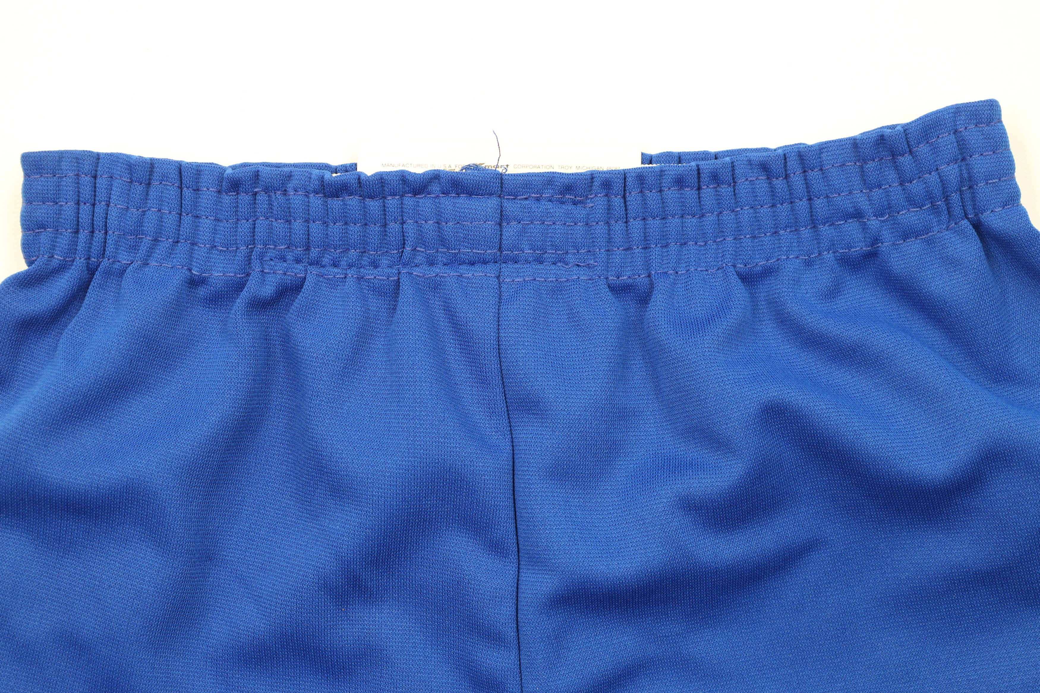 Vintage Deadstock Vintage 70s Streetwear Knit Short Shorts Blue USA Size US 30 / EU 46 - 8 Thumbnail