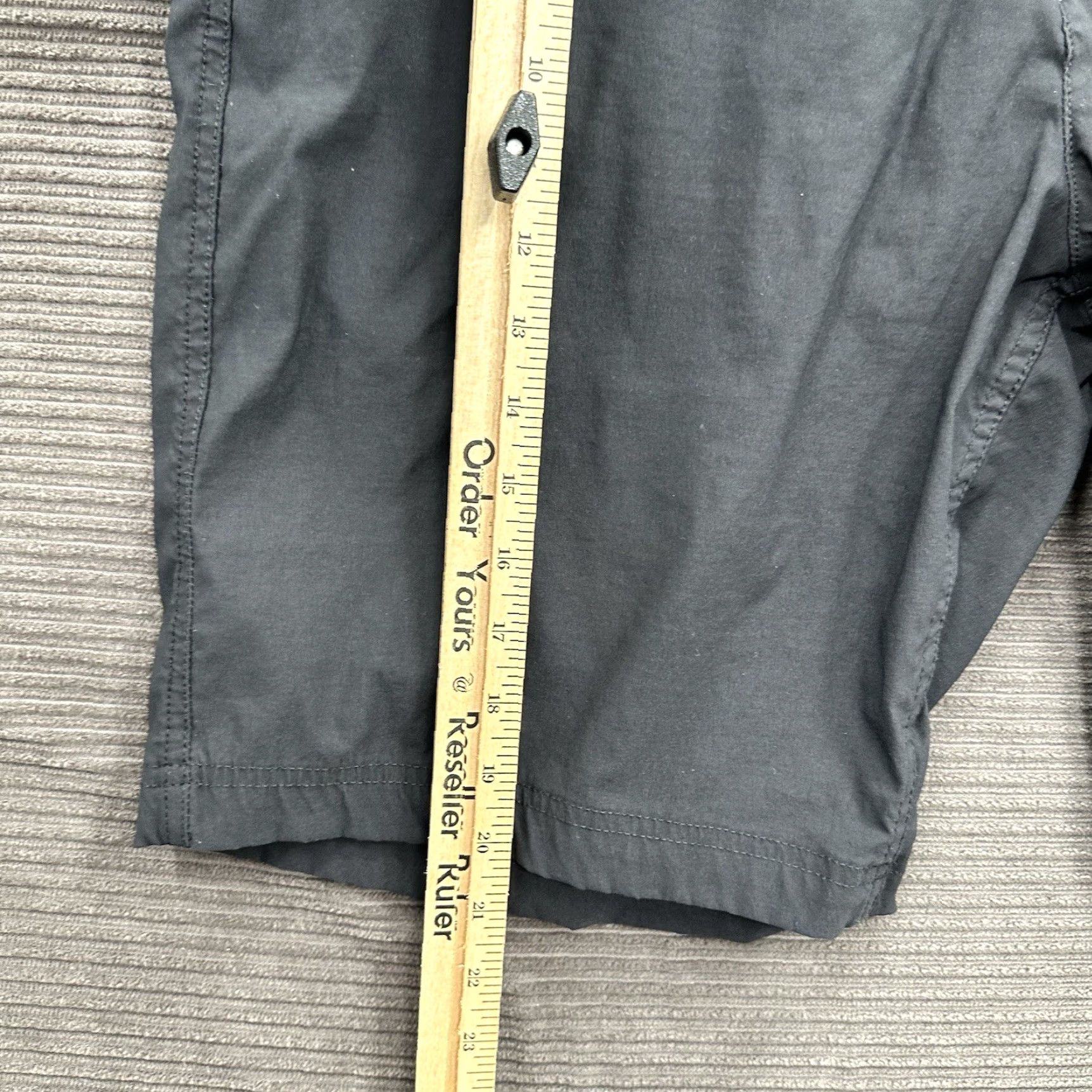 Eddie Bauer Eddie Bauer Travex Shorts Men 38 Black Nylon Outdoors Hiking Walking Exploring Chino 5-Pocket Regular Waist 10 In Inseam Mens Size US 38 / EU 54 - 5 Thumbnail