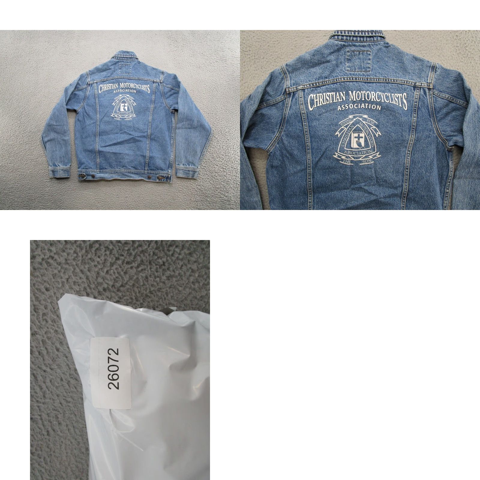 VINTAGE Lee Denim Jacket Men’s SZ S Trucker Lee
