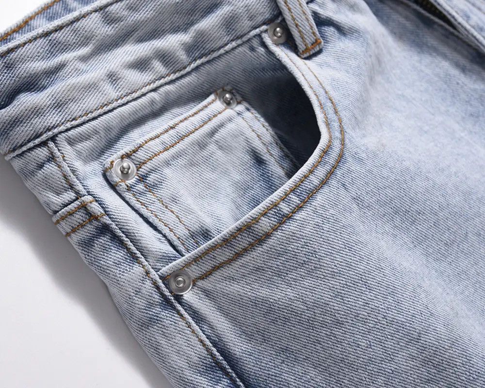Japanese Brand × Vintage Frayed Jeans High Street Vibe Ripped with Holes Retro Style Size US 30 / EU 46 - 8 Thumbnail