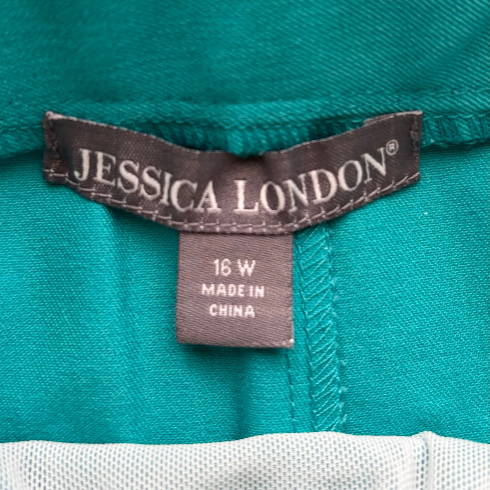 Other Jessica London Teal Blue Pants Size 16W New In Packaging Size 38" / US 16 / IT 52 - 5 Thumbnail