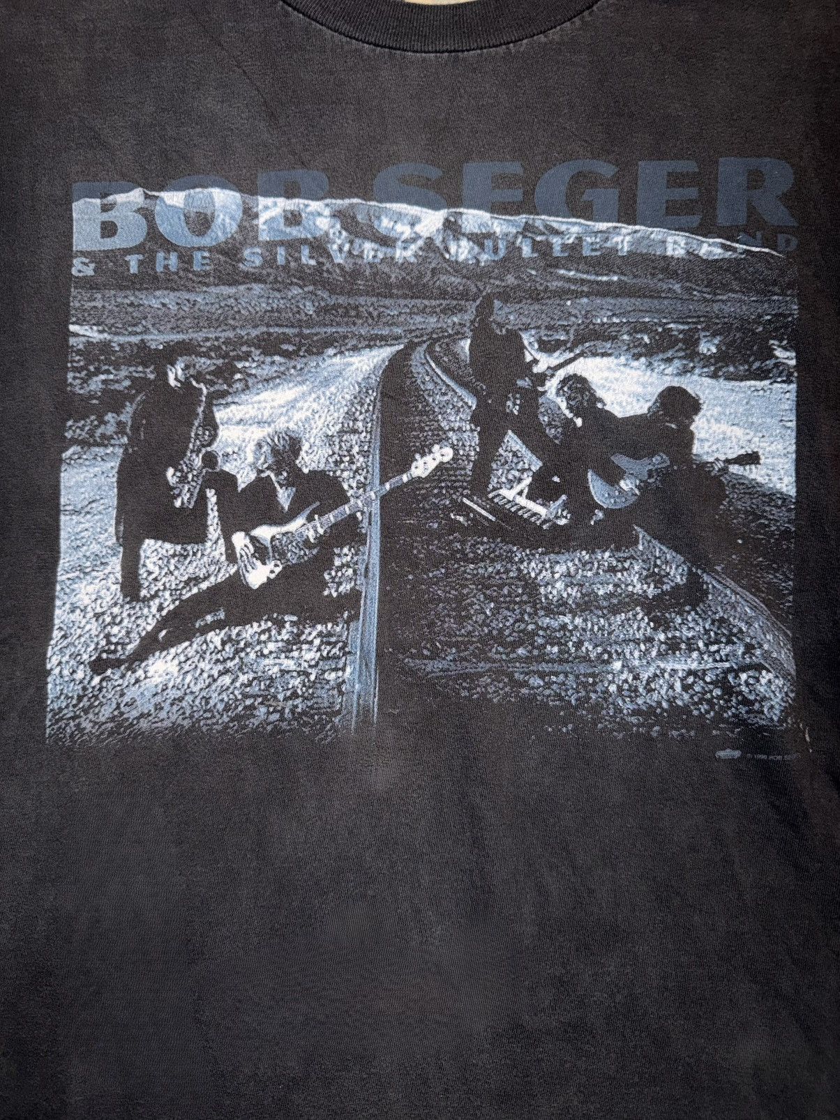 Band Tees Vintage 1996 Bob Seger And The Silver Bullet Tour Band Tee Size US L / EU 52-54 / 3 - 2 Thumbnail