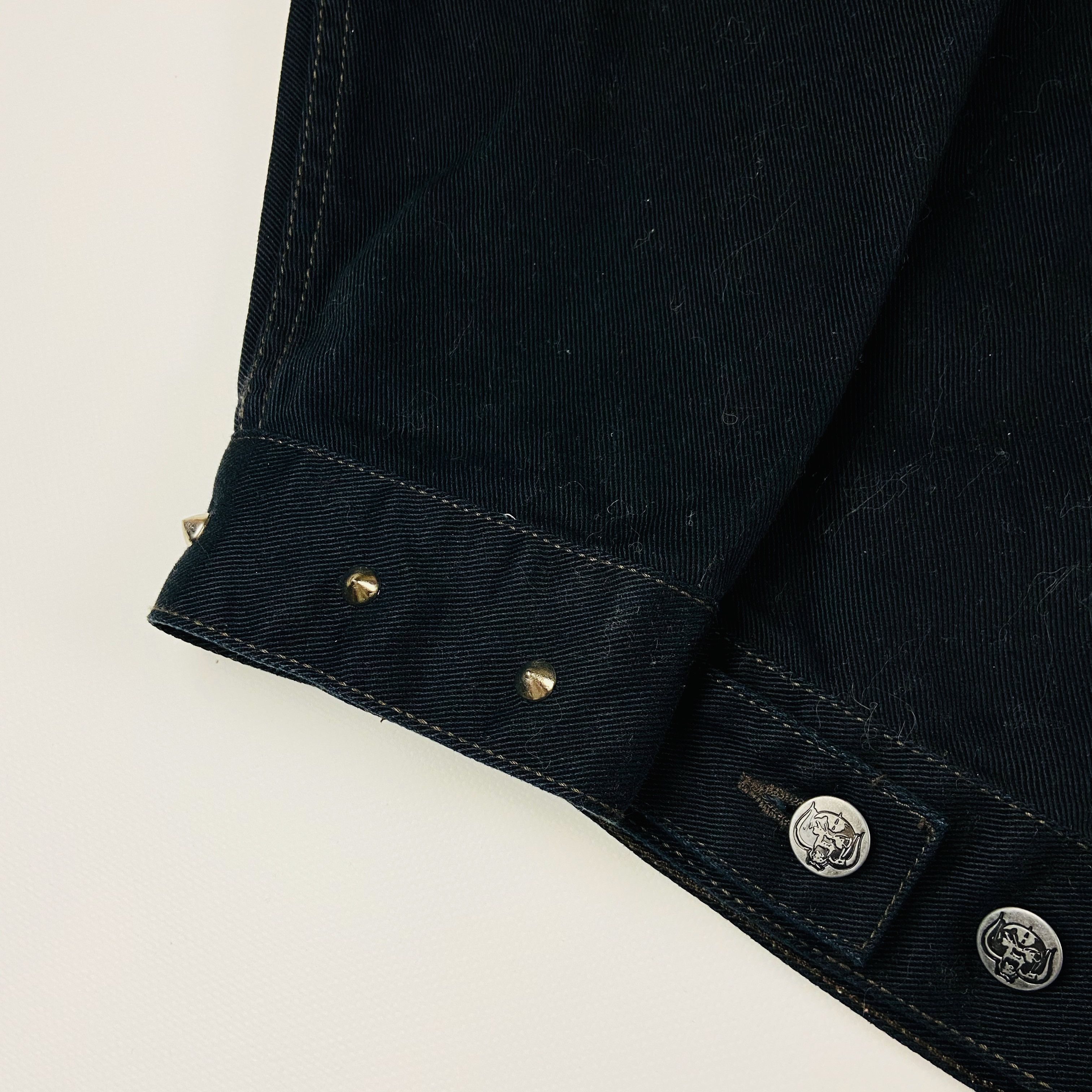 Vintage 2003s MOTORHEAD EXTRA RARE DENIM JACKET - № 2128 Size US L / EU 52-54 / 3 - 10 Thumbnail