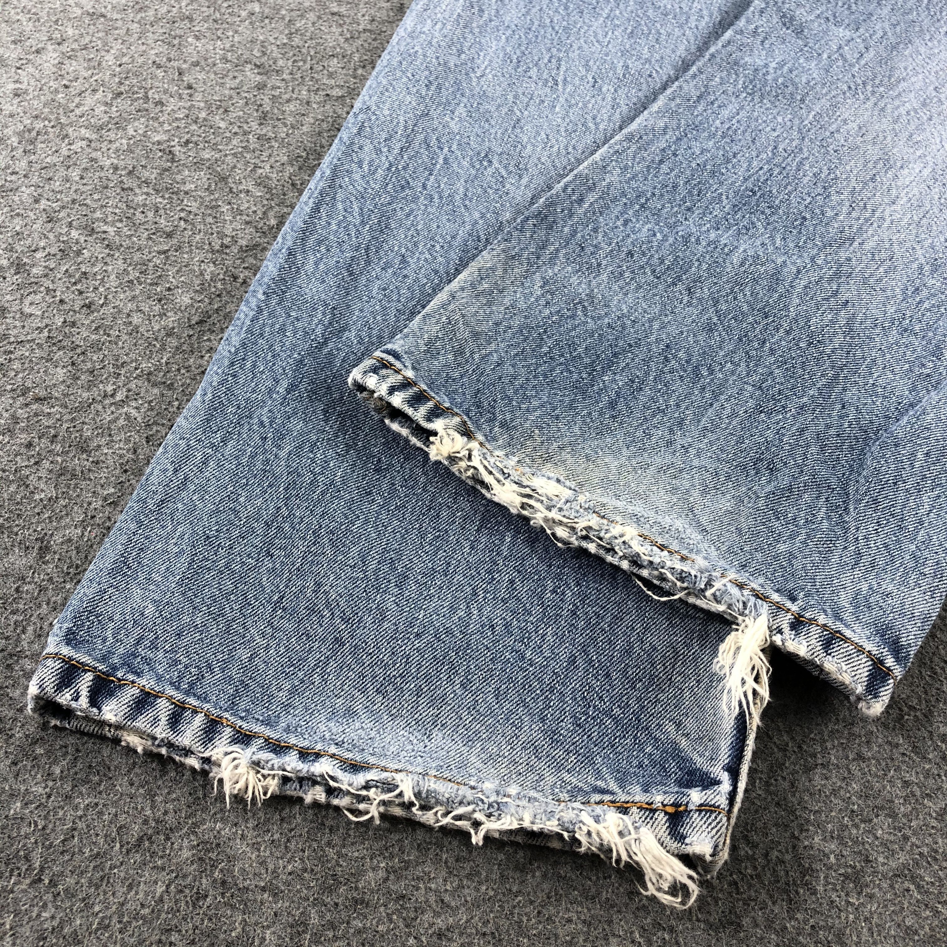 Levi's Vintage Blue Wash Levis 505 Jeans-J2477 Size US 36 / EU 52 - 6 Thumbnail