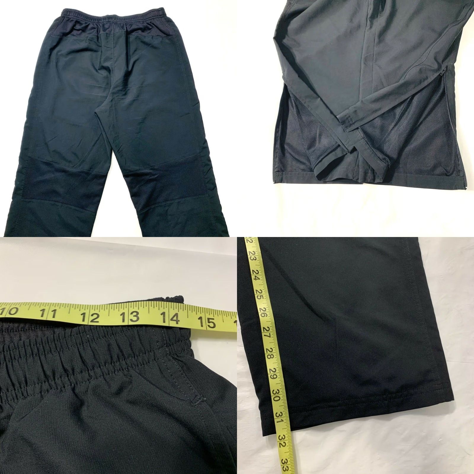 Champion Champion Pants Mens Medium Black Windbreaker Track Sweat Lined Joggers Gym Sport Size US 31 - 8 Thumbnail