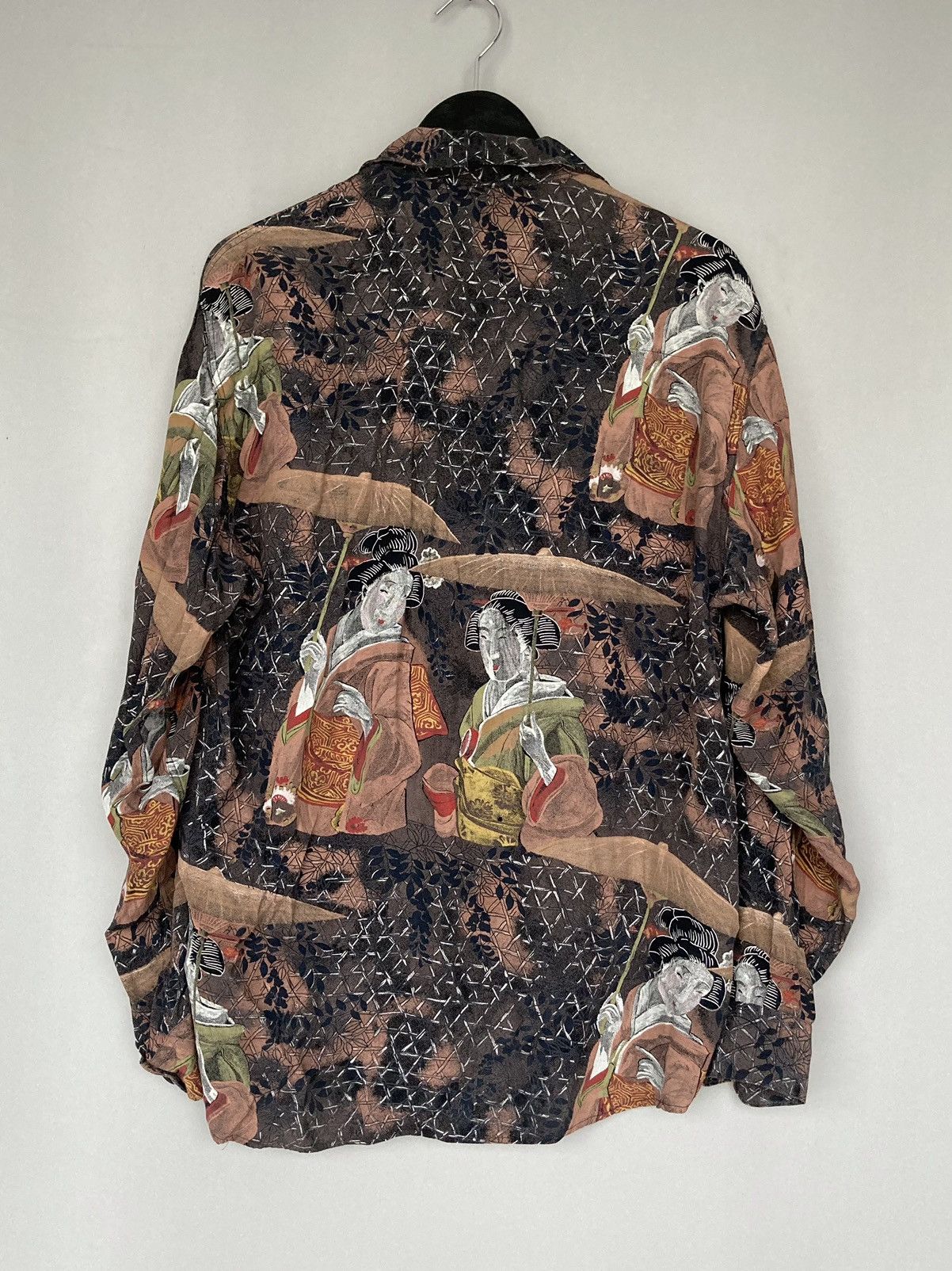 Designer × Japanese Brand × Yashi Yamamuri Vintage Yashi Yamamuri Japanese Designer Shirt Samurai Size US L / EU 52-54 / 3 - 2 Thumbnail