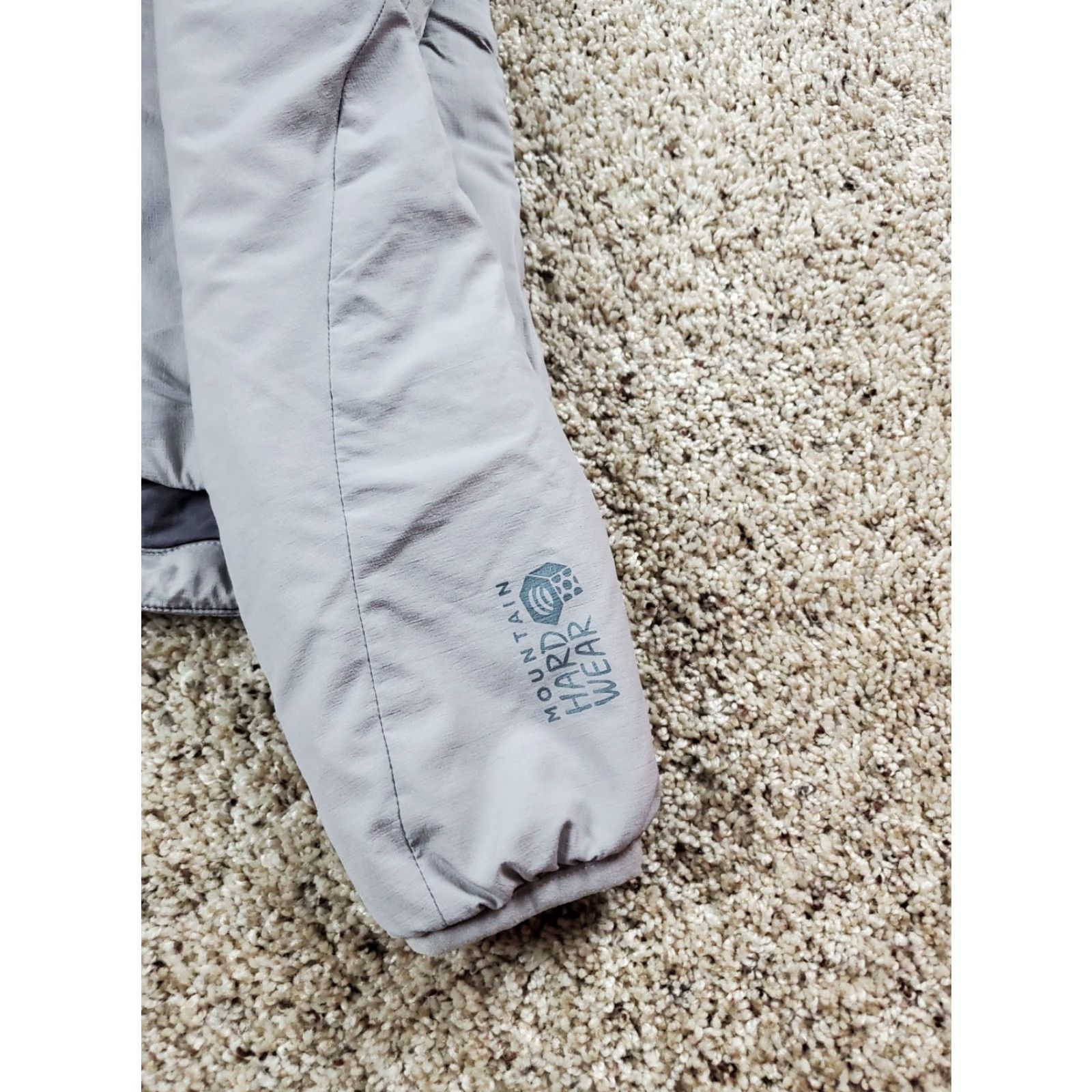 Mountain Hardwear Mountain Hardwear Kor Strata Jacket Womens Small Gray Full Zip Lightweight Size M / US 6-8 / IT 42-44 - 4 Thumbnail