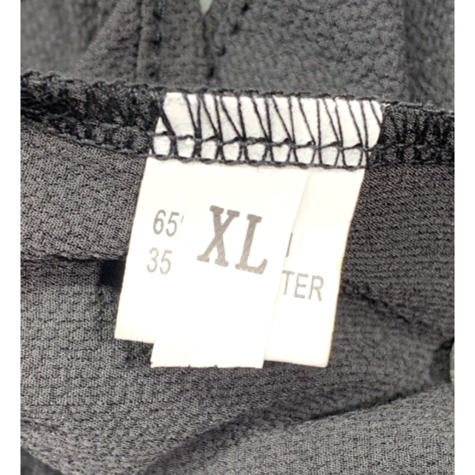 Vintage **Black Elastic Waist Women Romper Size L (Runs Small)** User: Women Black Elastic Waist Romper Size L (Runs Small) Size 36" / US 14 / IT 50 - 6 Thumbnail