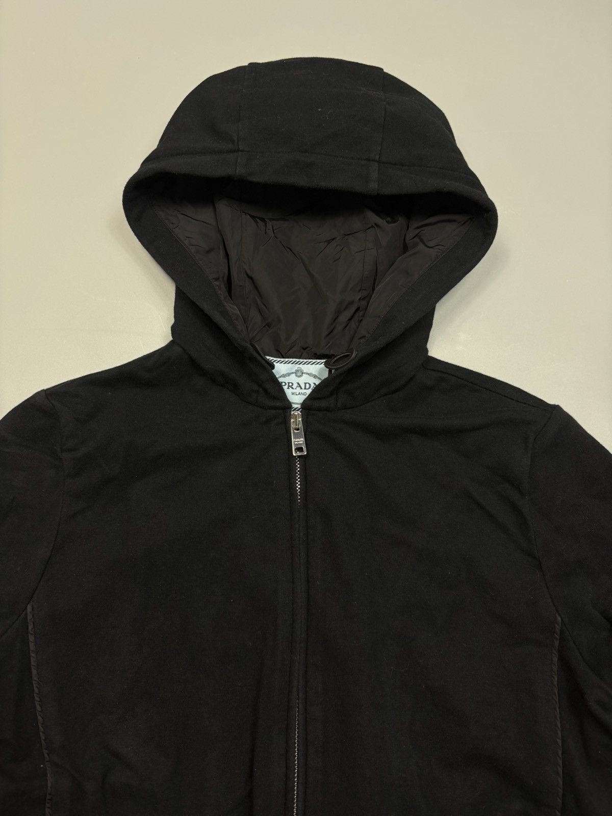 Prada PRADA RED TAB WOMEN’S NYLON ZIP HOODIE Size S / US 4 / IT 40 - 5 Thumbnail