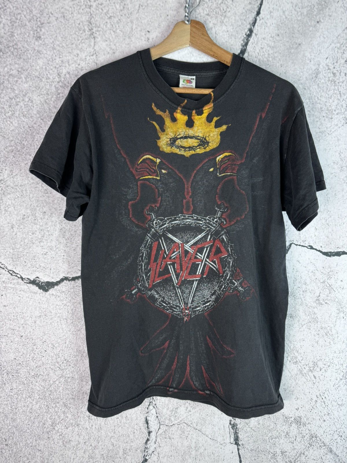 Band Tees Vintage Slayer Hell Awaits T-shirt Size US M / EU 48-50 / 2 - 1 Thumbnail
