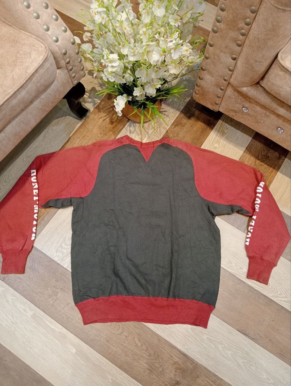 The Flat Head THE FLAT HEAD HONEY MOTOR OIL SWEATSHIRT - SIZE XL Size US XL / EU 56 / 4 - 8 Thumbnail