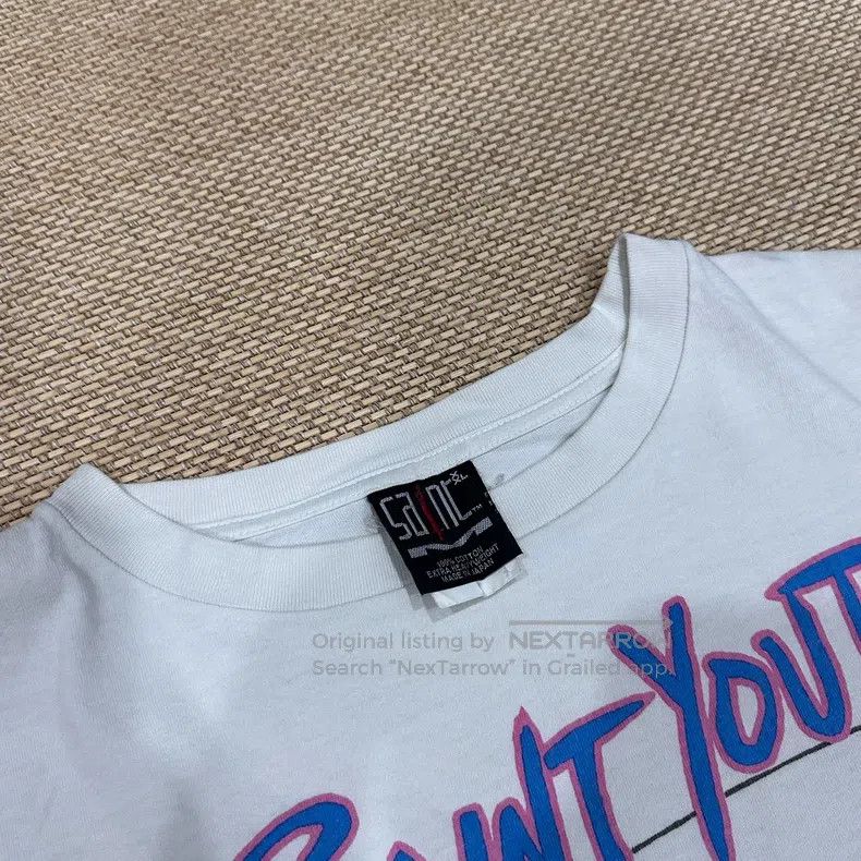 Saint Michael Saint Michael White God singing concert washed old white s Size US XXL / EU 58 / 5 - 3 Thumbnail