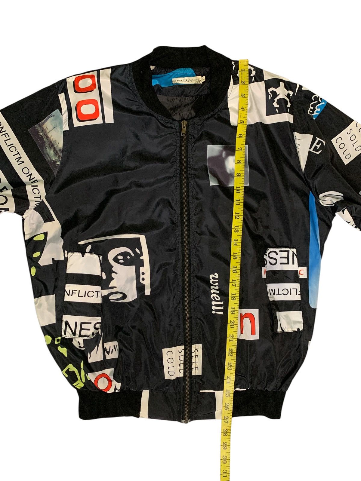 Japanese Brand Rare Design Pavilion Hanuiji Full Print Bomber Jackets Size XL / US 12-14 / IT 48-50 - 6 Thumbnail