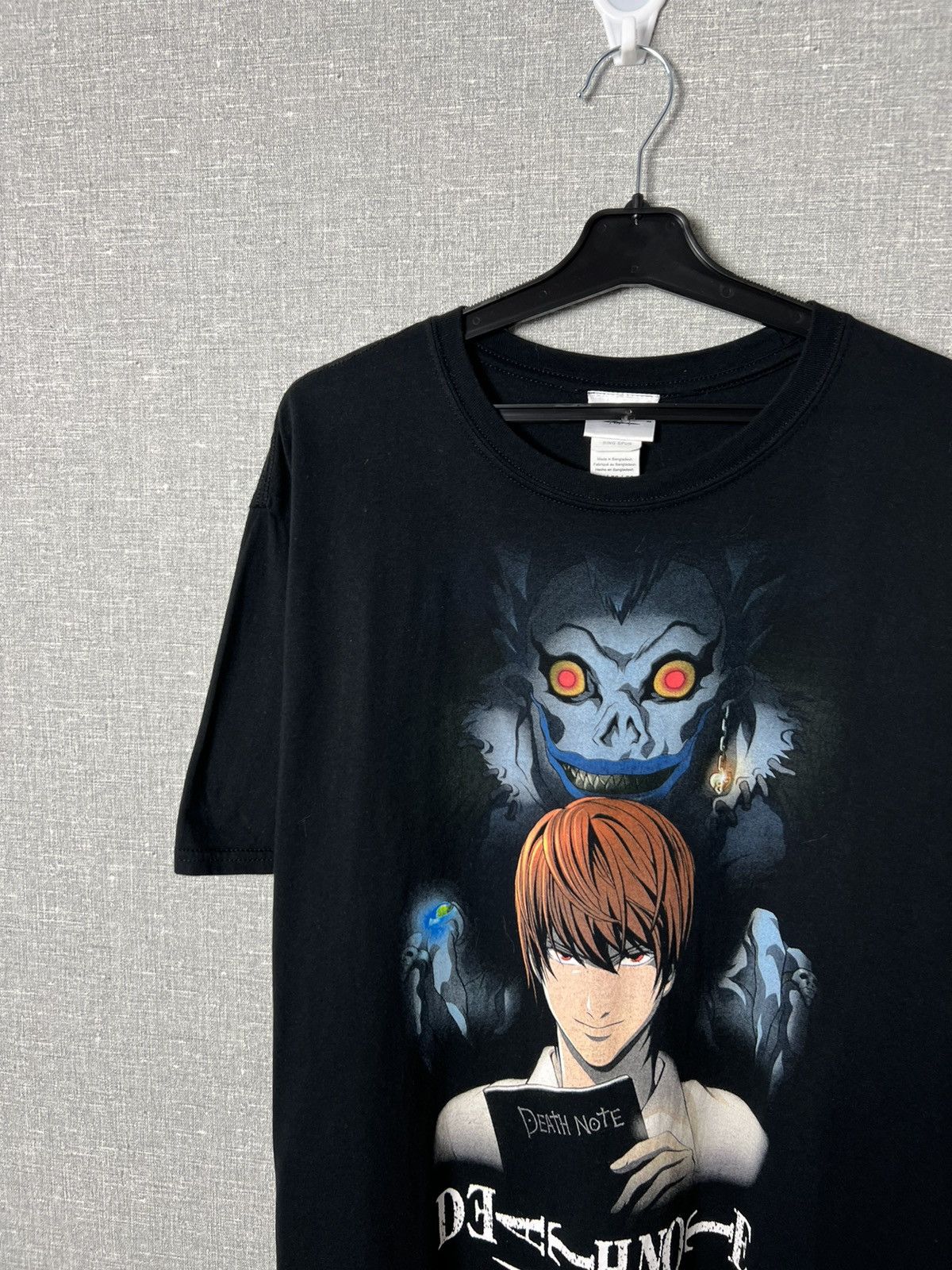 Anime Death Note RARE Tee Yagami Light & Ryuk Shonen Jump Anime Size US XL / EU 56 / 4 - 2 Thumbnail