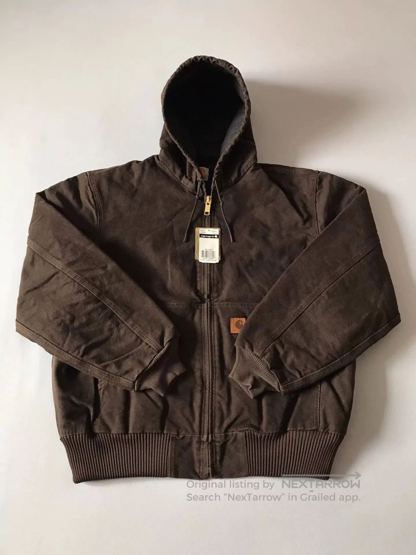 Carhartt Carhartt J130 Hooded Canvas Jacket. Size US L / EU 52-54 / 3 - 1 Thumbnail