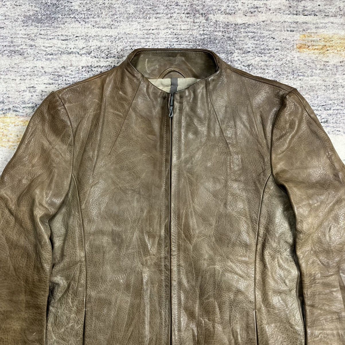 Kazuyuki Kumagai Attachment Attachment rider leather jacket like rick owens guidi julius Size US S / EU 44-46 / 1 - 3 Thumbnail
