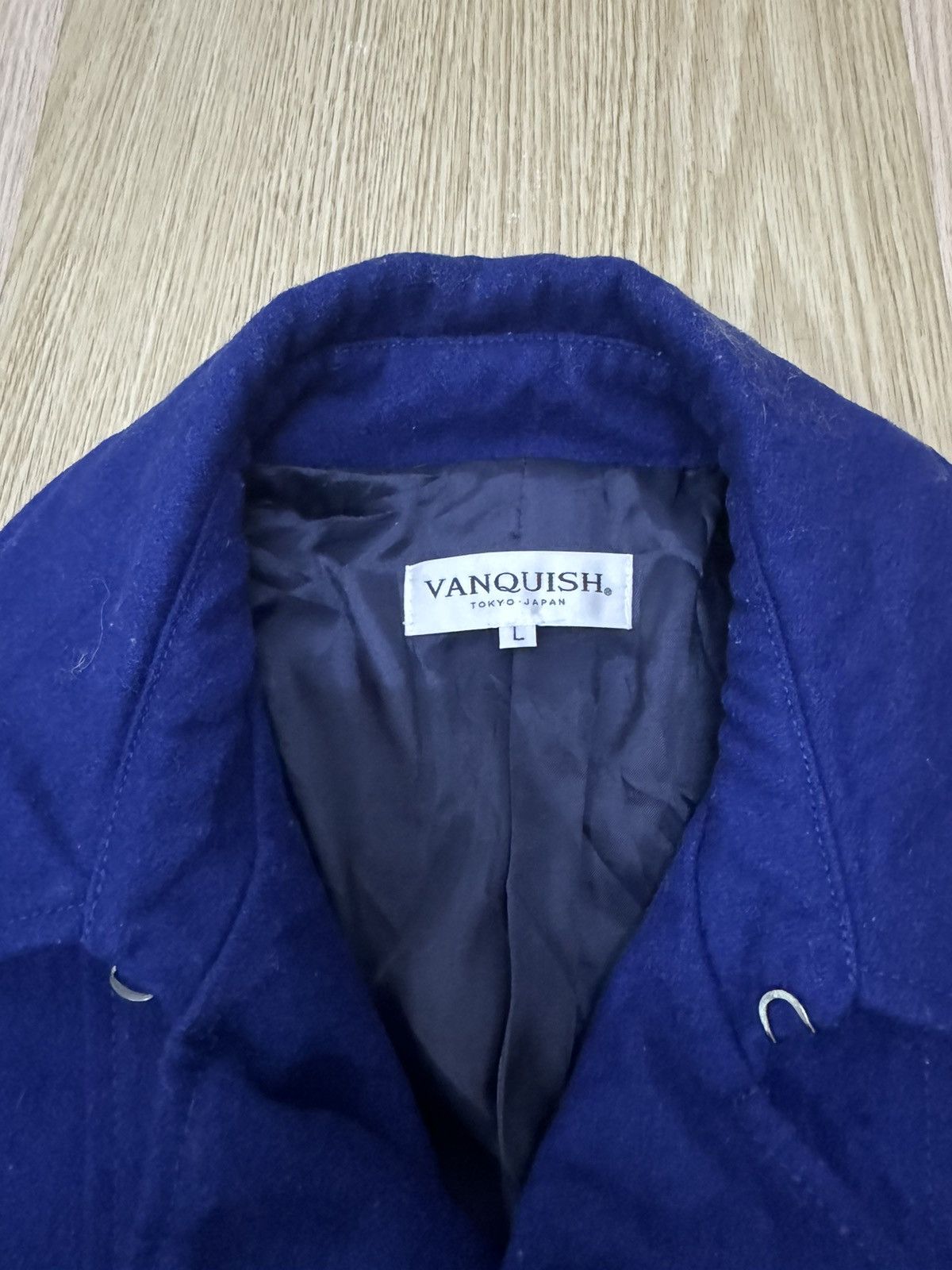 Vanquish Vanquish Japan double breasted wool jacket Size US L / EU 52-54 / 3 - 5 Thumbnail