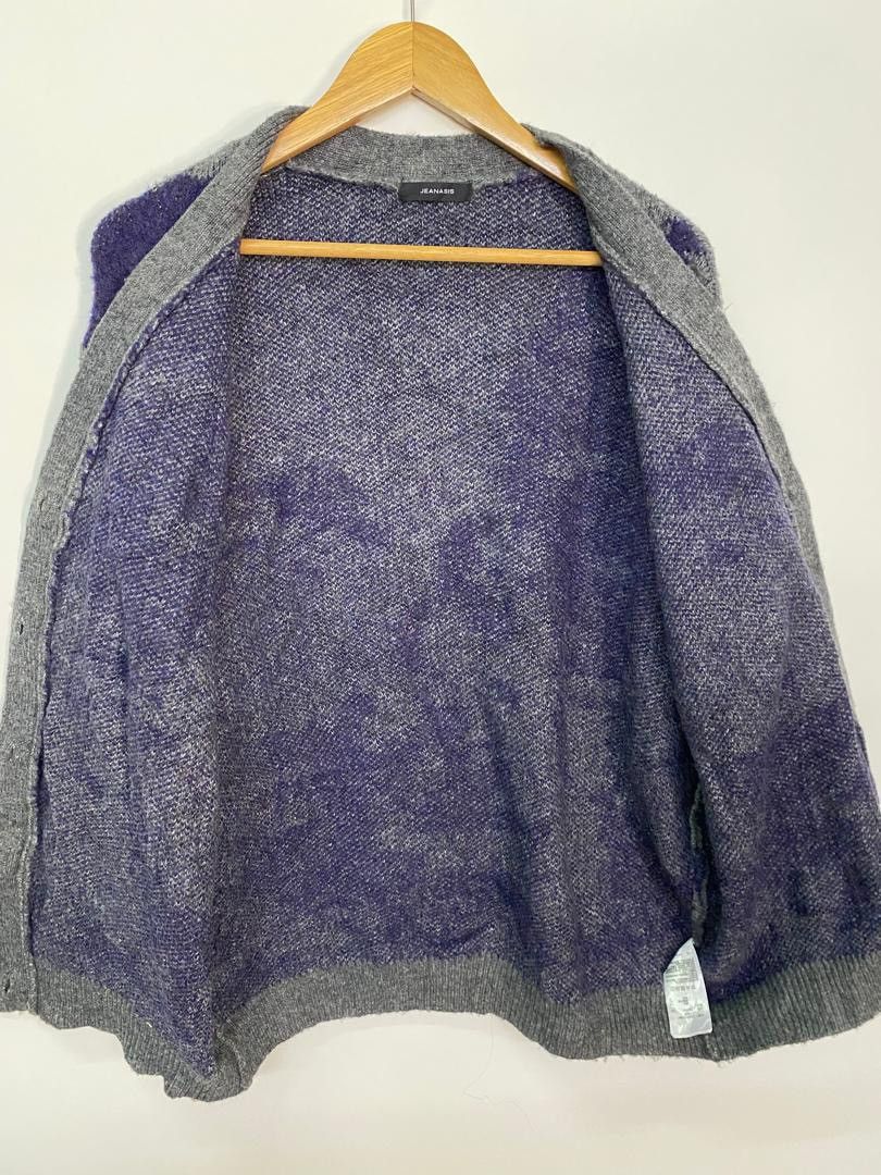 Japanese Brand Japanese Brand Jeanasis Cardigan Knit Kapital Jacket Style Size US L / EU 52-54 / 3 - 6 Thumbnail