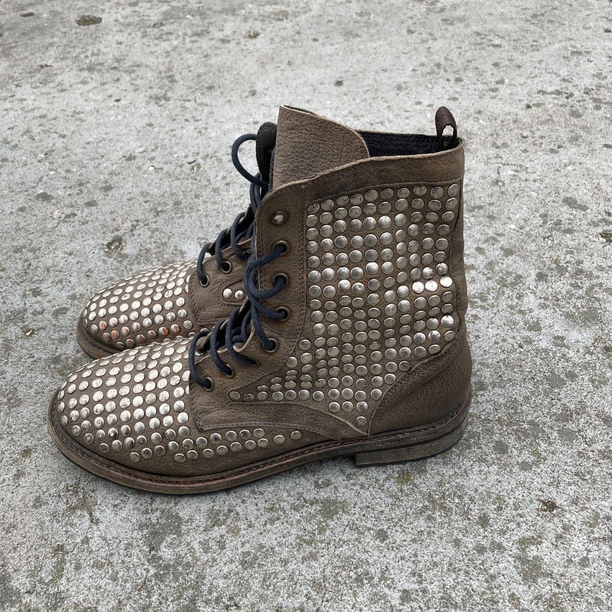 Other Fatte a mano leather studded boots Size US 6.5 / EU 39-40 - 4 Thumbnail
